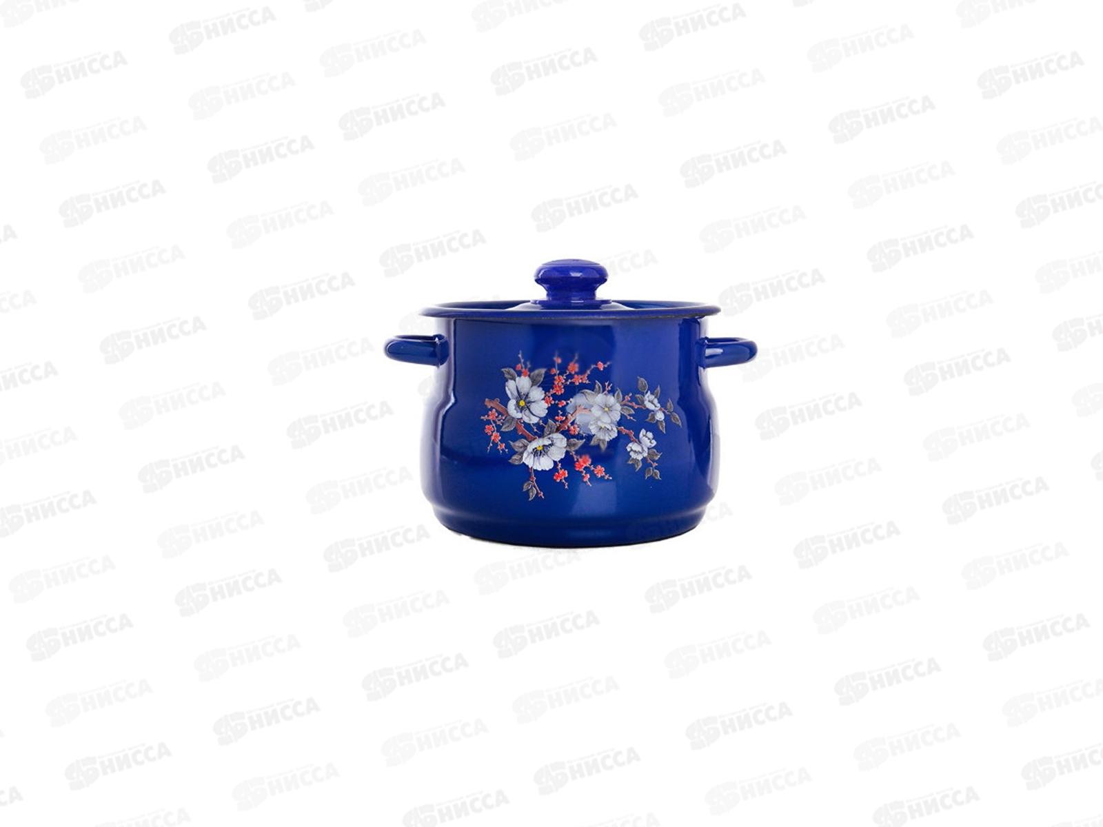 Кастрюля 4,0л сферическая кобальтовая С1912.3К *4