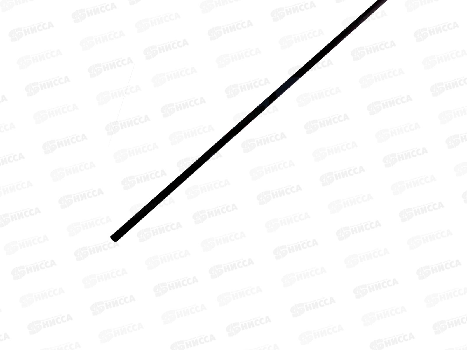 Термоусаживаемая трубка REXANT 8,0/4,0 мм, черная, 1 м, 20-8006 *50