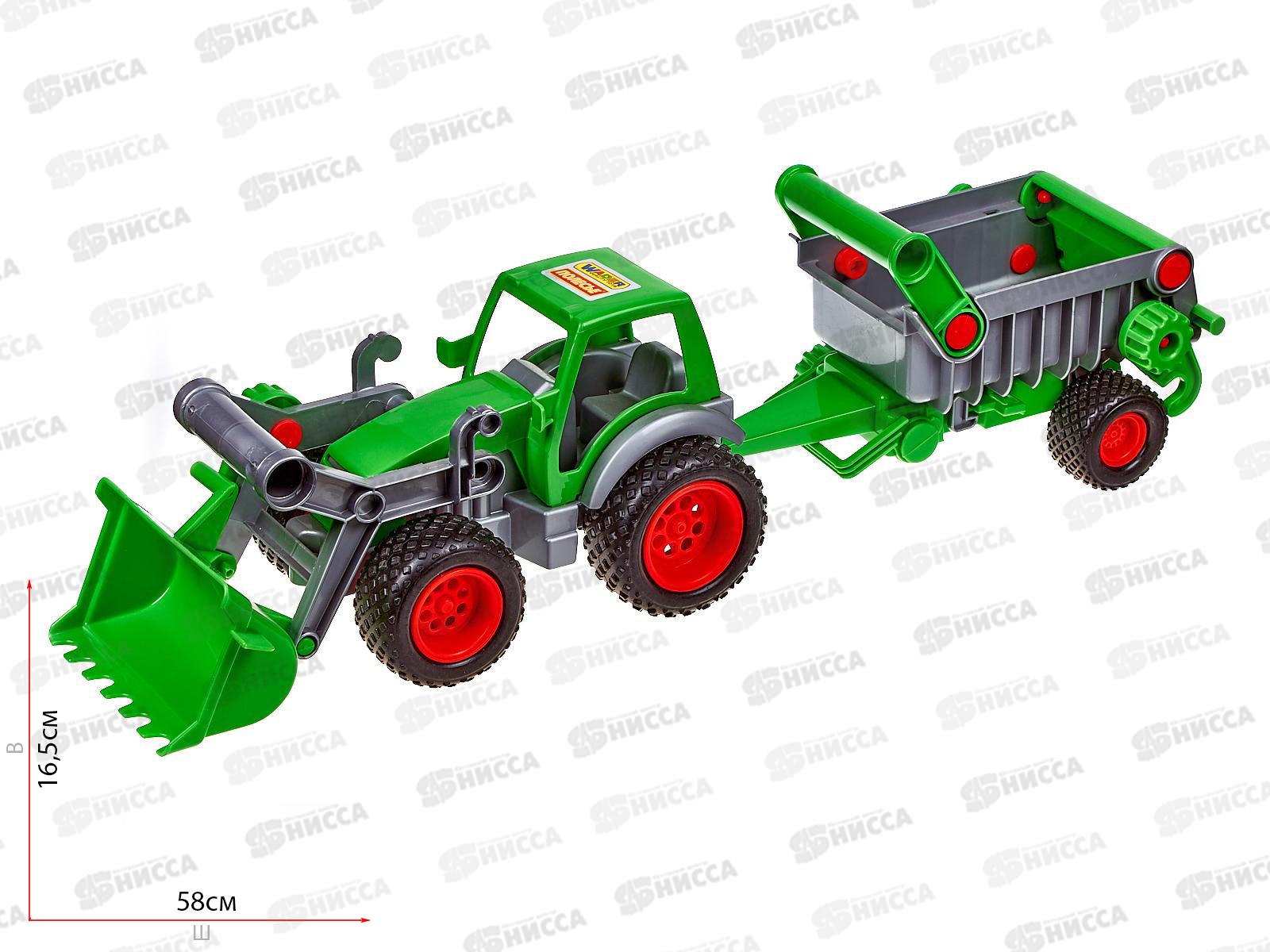 Трактор-погрузчик &quotФермер-техник&quot 8718 в сетке  *6