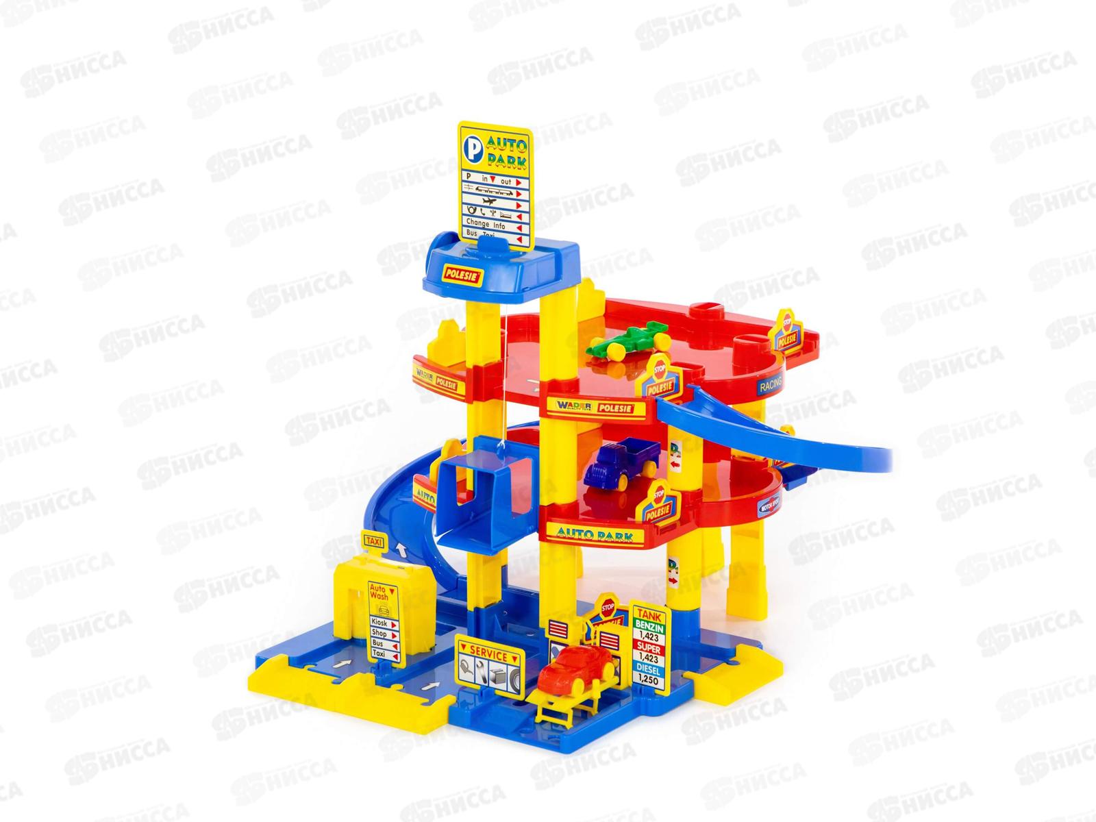 Паркинг 3-уровневой с авто 37893 ( в коробке) *2