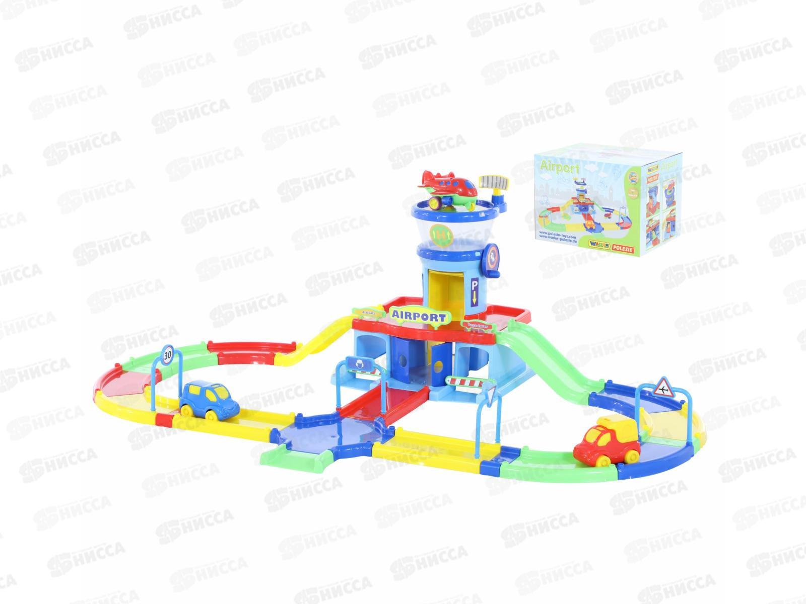 Аэропорт &quotPlay City" с дорогой в коробке 40404 *2