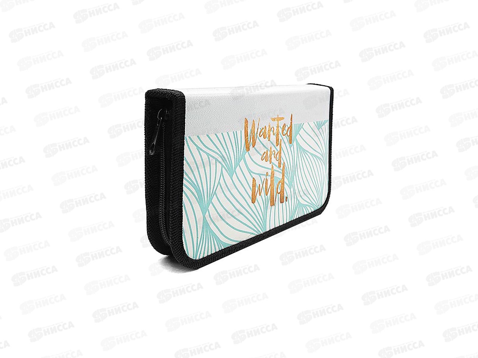 Пенал ПЧЕЛКА Blue mood, 1отделение, 190*115, ПО-04 *35