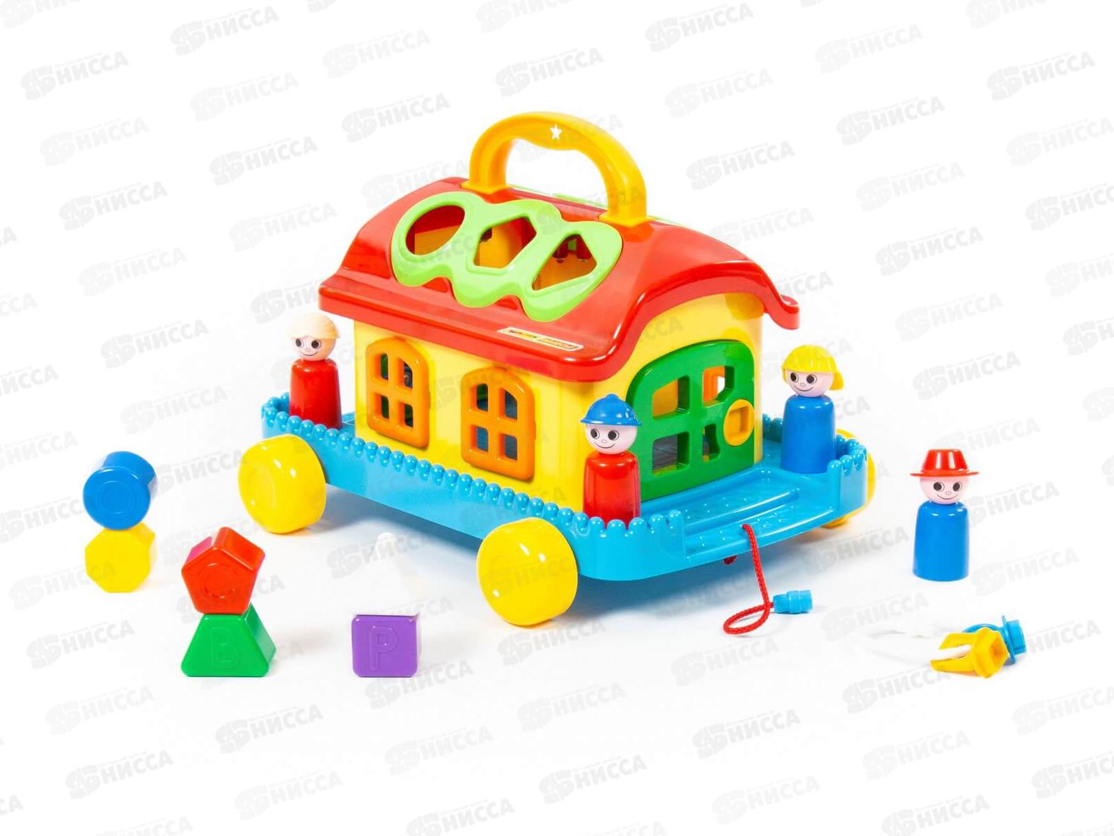 Сказочный домик на колесиках 48769 в сетке  *4