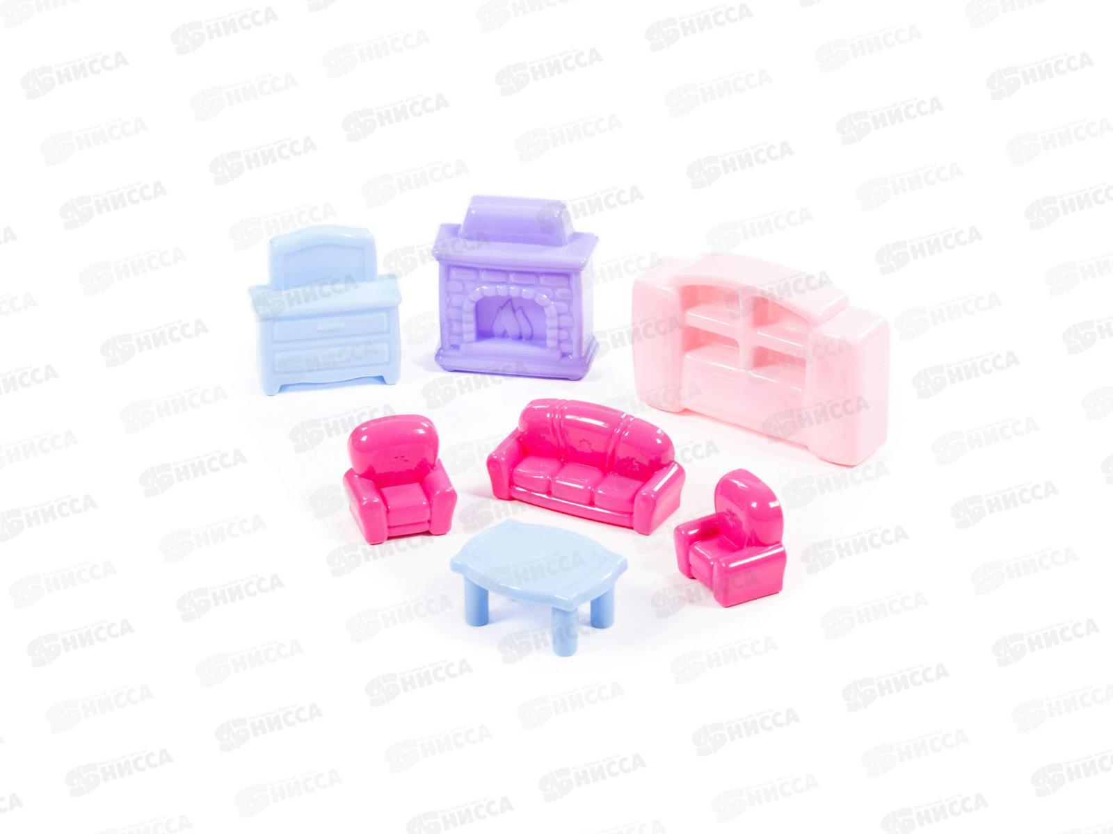 Набор Мебели для кукол №2 7 предметов в пакете 49339 *10
