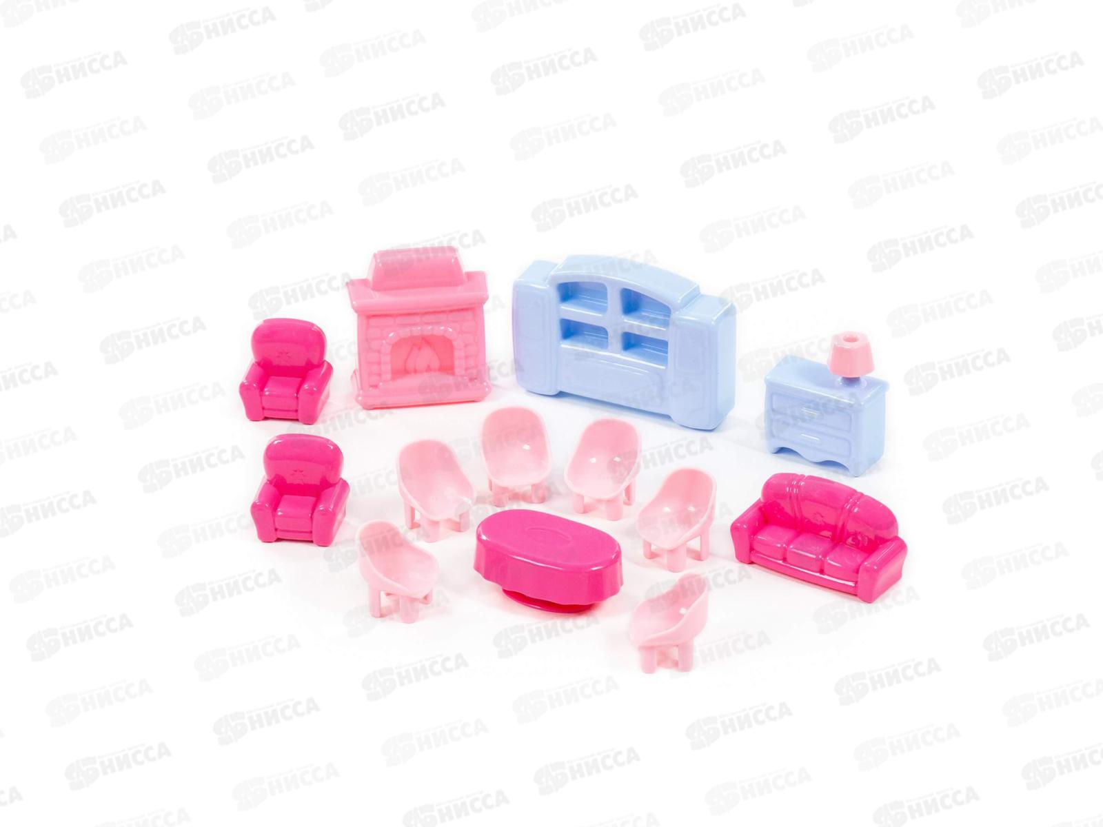 Набор Мебели для кукол №4 13 предметов в пакете 49353 *12