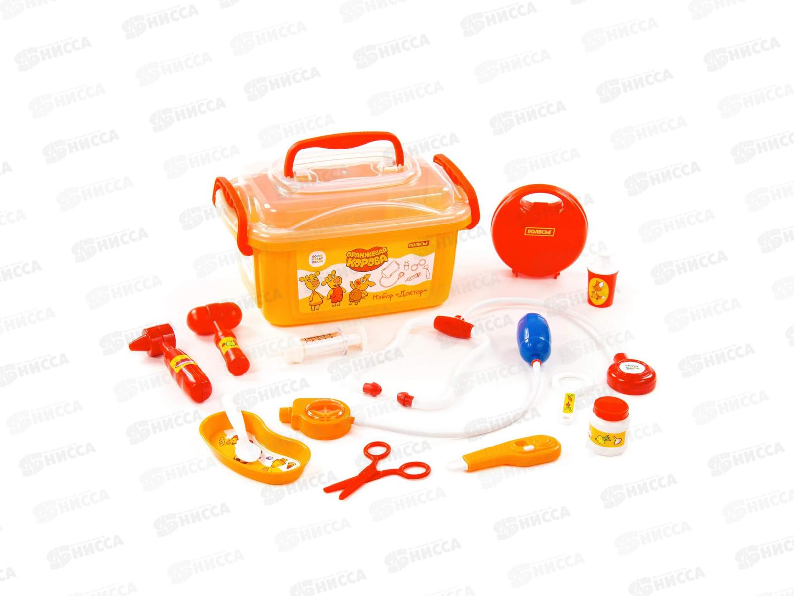 Набор &quotОранжевая корова&quot доктор, в контейнере 83357 *4