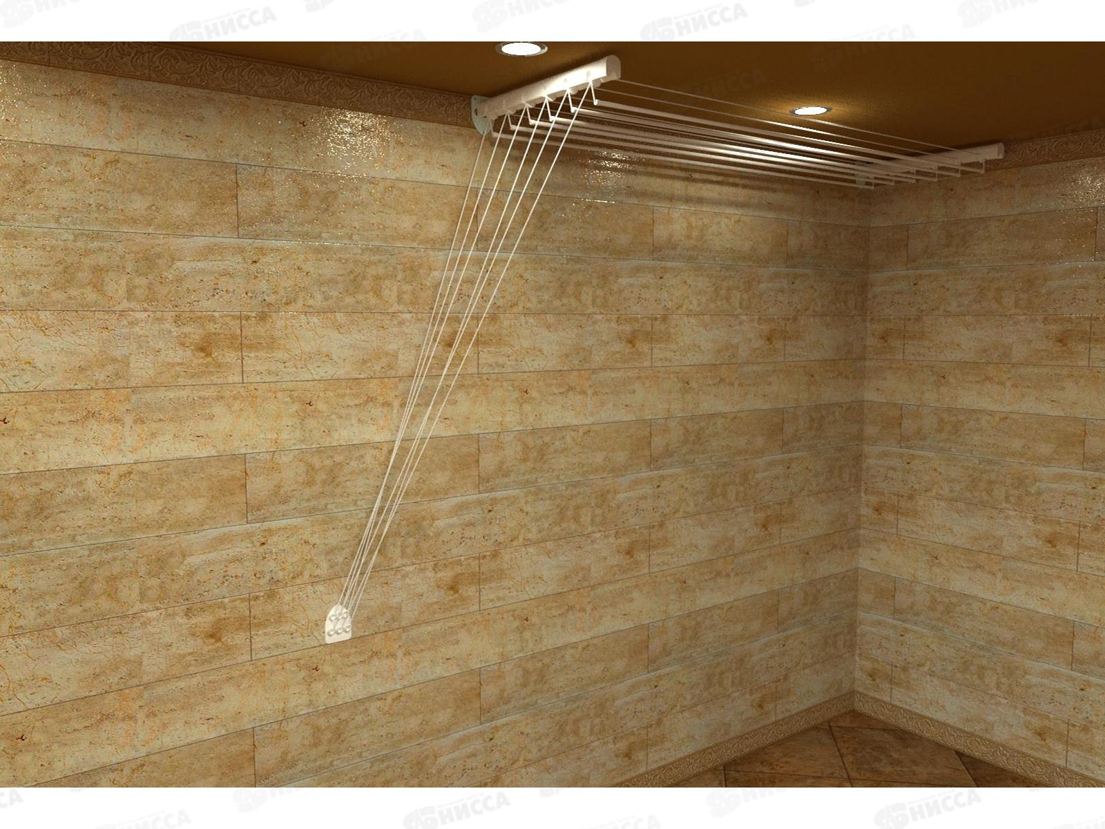 Сушилка для белья потолочная 1,4м  1006