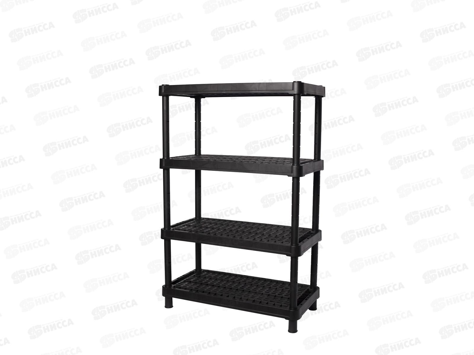 Стеллаж вентилируемый Blocker Expert 60*45  4полки черный ПЦ3801