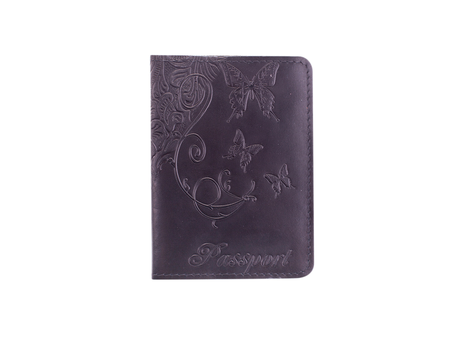 Обложка для паспорта OfficeSpace бабочки, кожа, 231524 *5