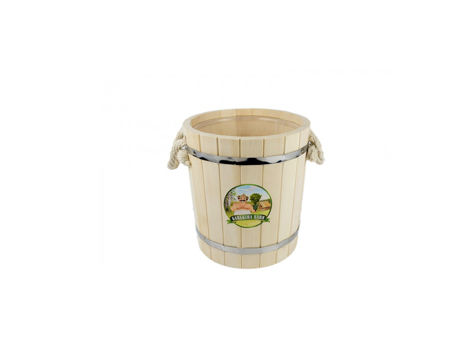 Запарник 9литров с пластмассовой вставкой &quotБацькина баня&quot 30009  *1