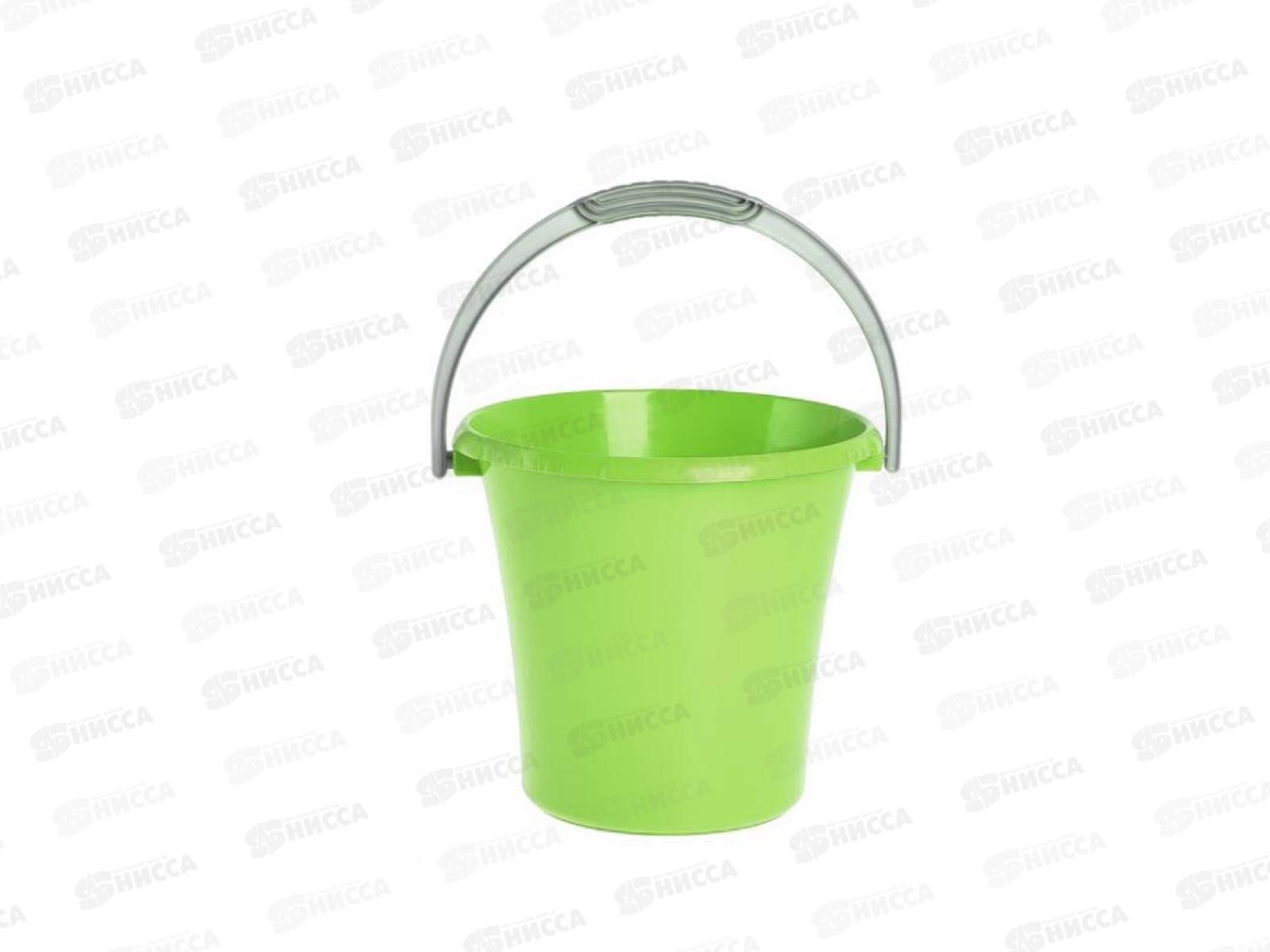 Ведро 10л без крышки Либерти (14) АП С604 салатовое*14