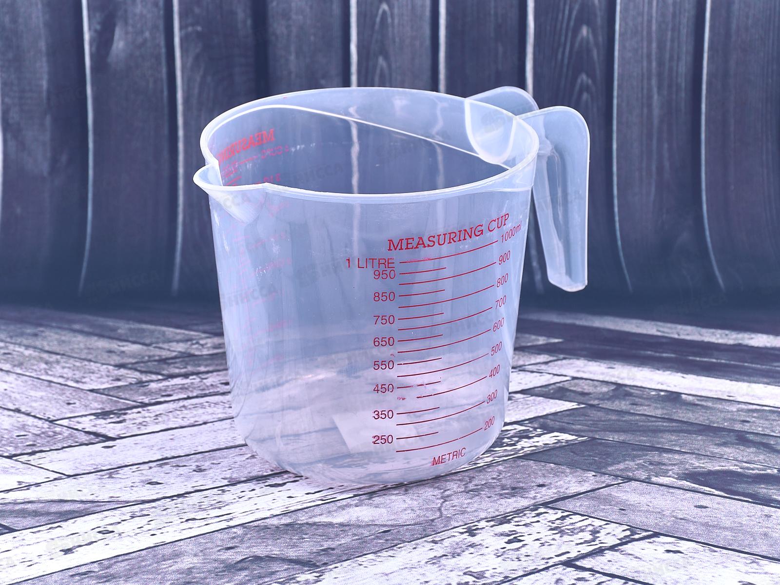 Кружка мерная 1000мл пластиковая (044989)  Ж