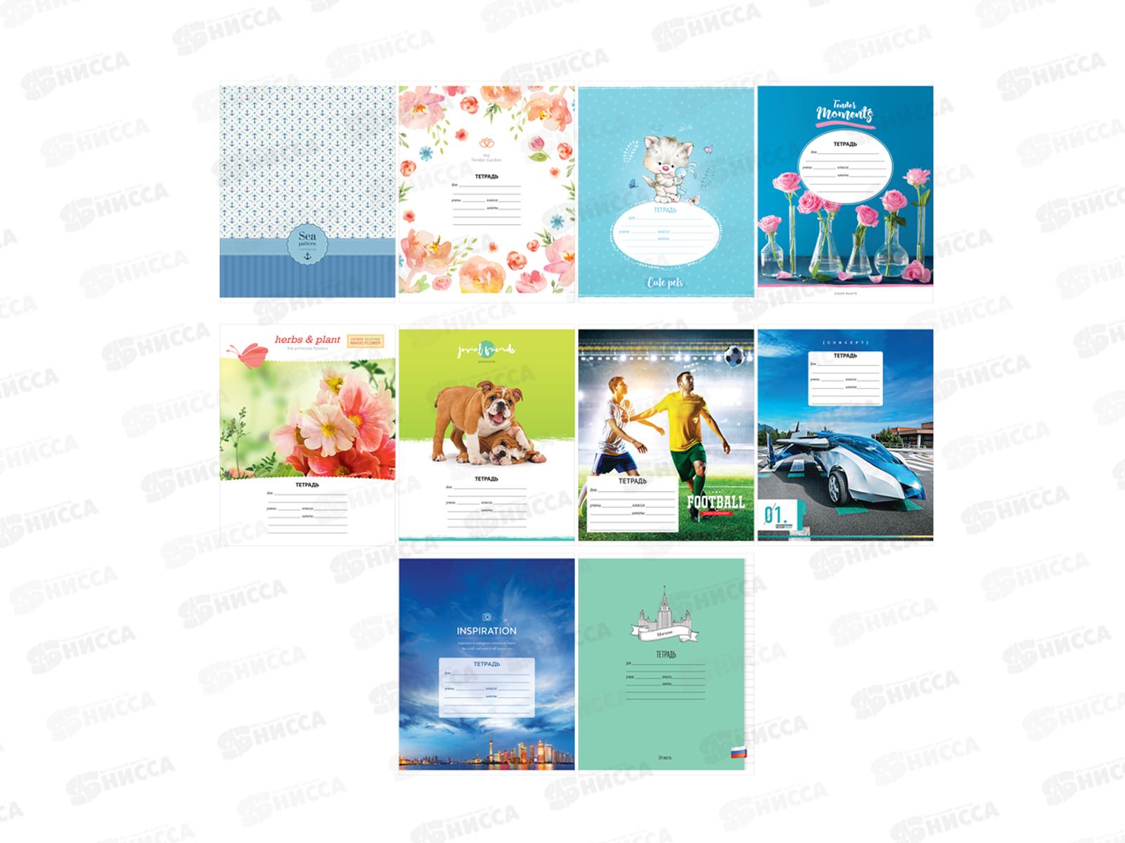 Тетрадь 24листа линия  ArtSpace Микс Ассорти 22948*20/200