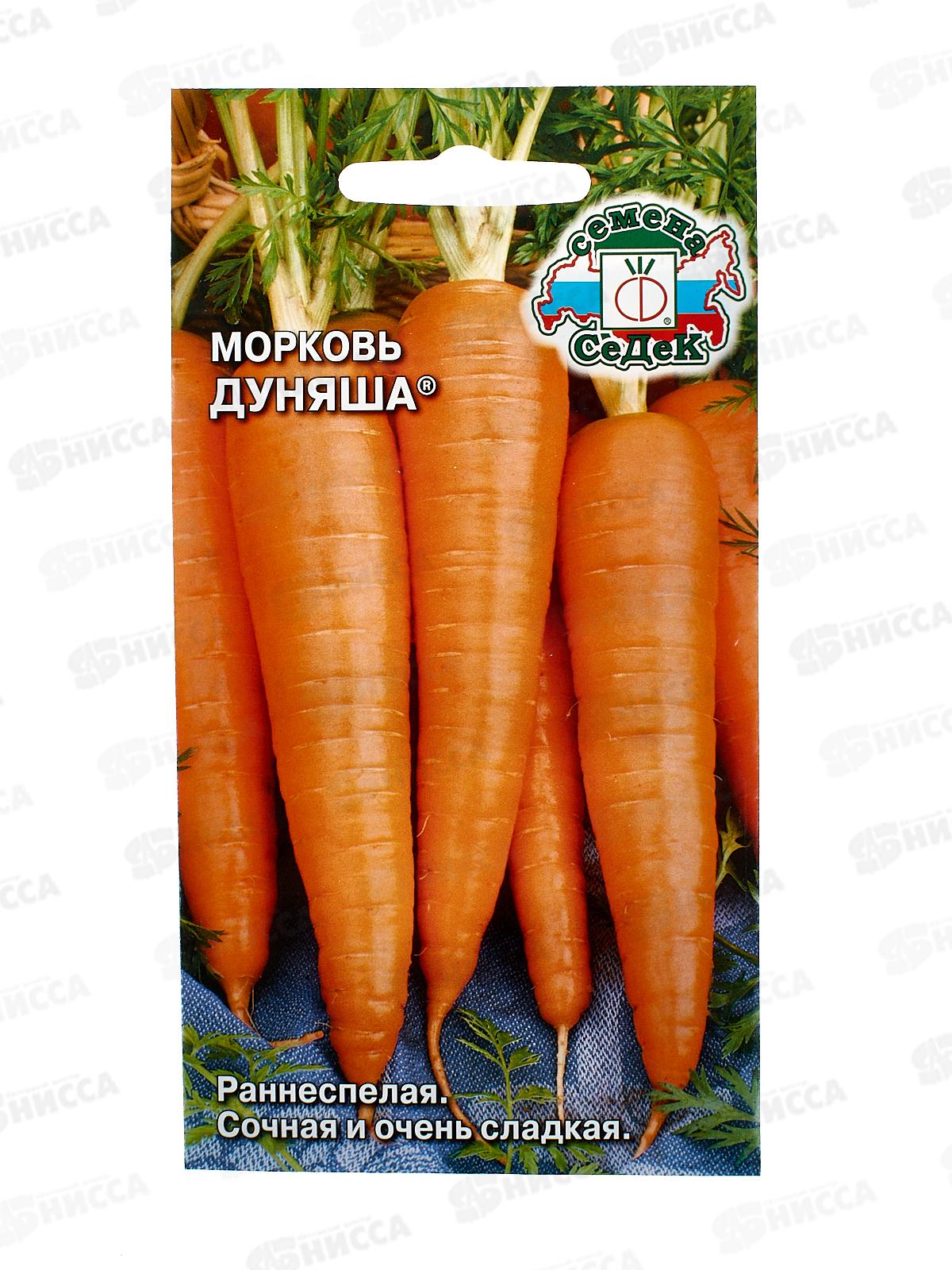 Морковь Дуняша  (Евро, 2) *10 СеДек +