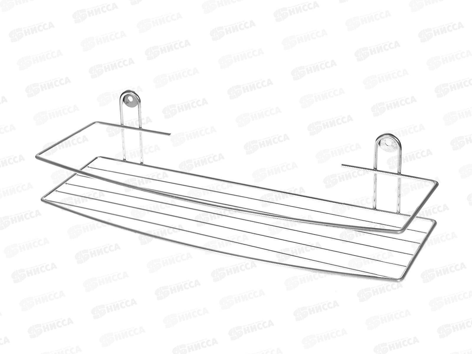 Полка настенная 1-ярусная хром АЛТ 45С *16