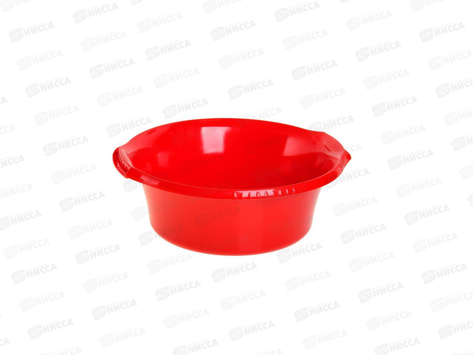 Таз  12л Водолей круглый С612 красный *18
