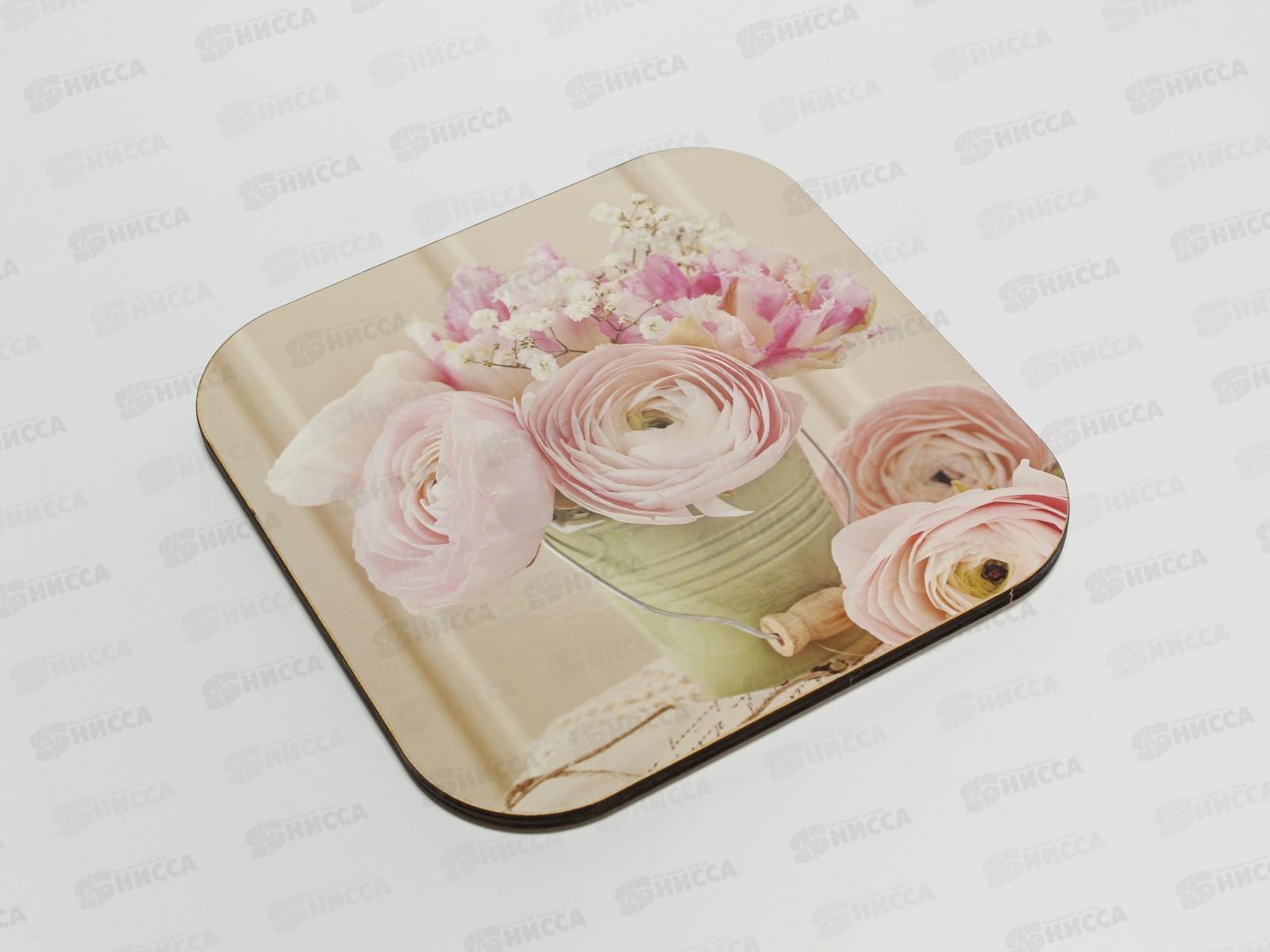 Подставка под горячее дерево 18*18см С-37