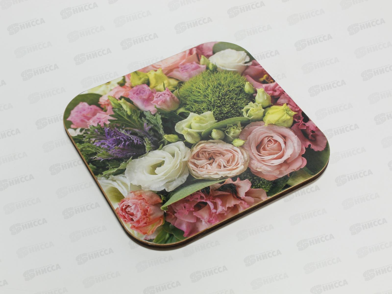 Подставка под горячее дерево 18*18см С-53