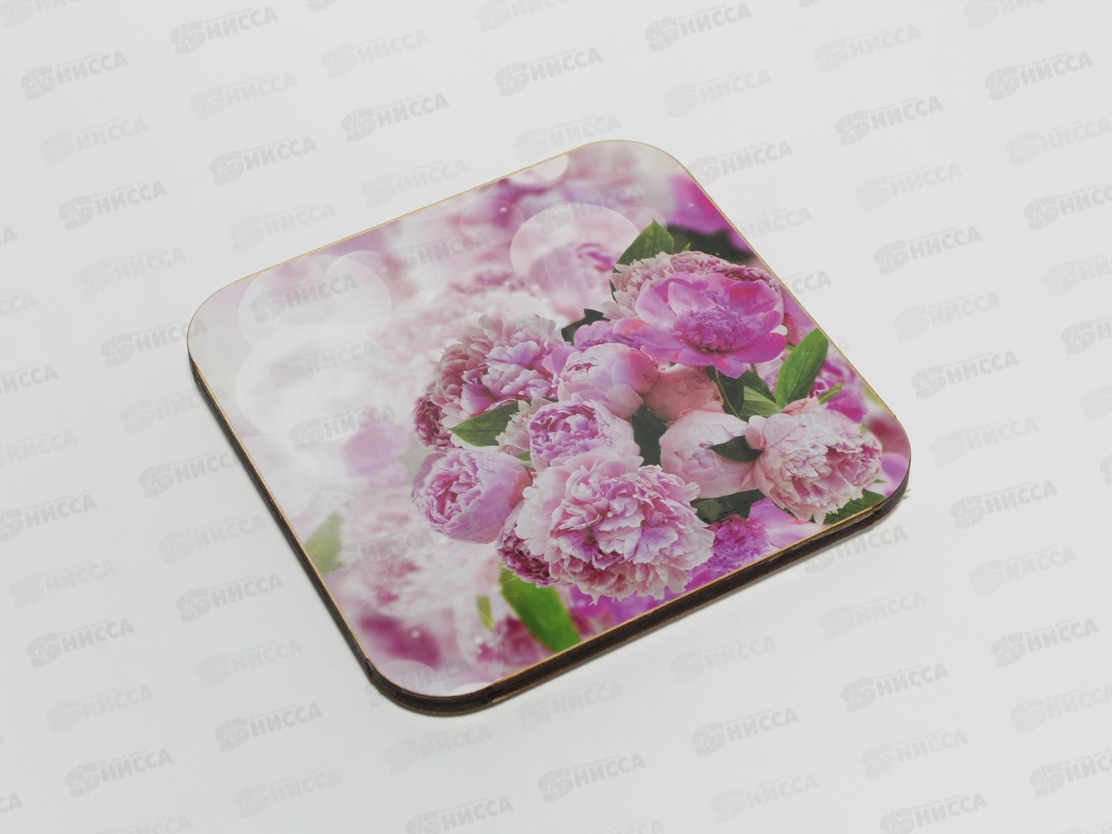 Подставка под горячее дерево 14,5*14,5см В-25