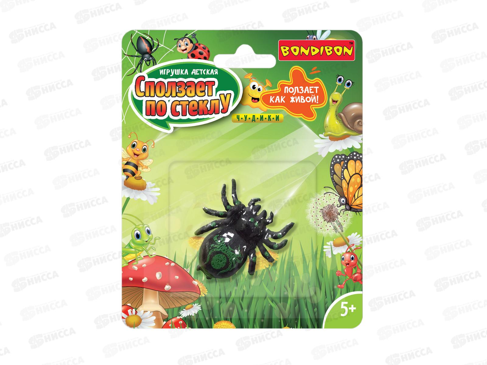 Чудики игрушка &quotПаук&quot сползает по стеклу ВВ3511