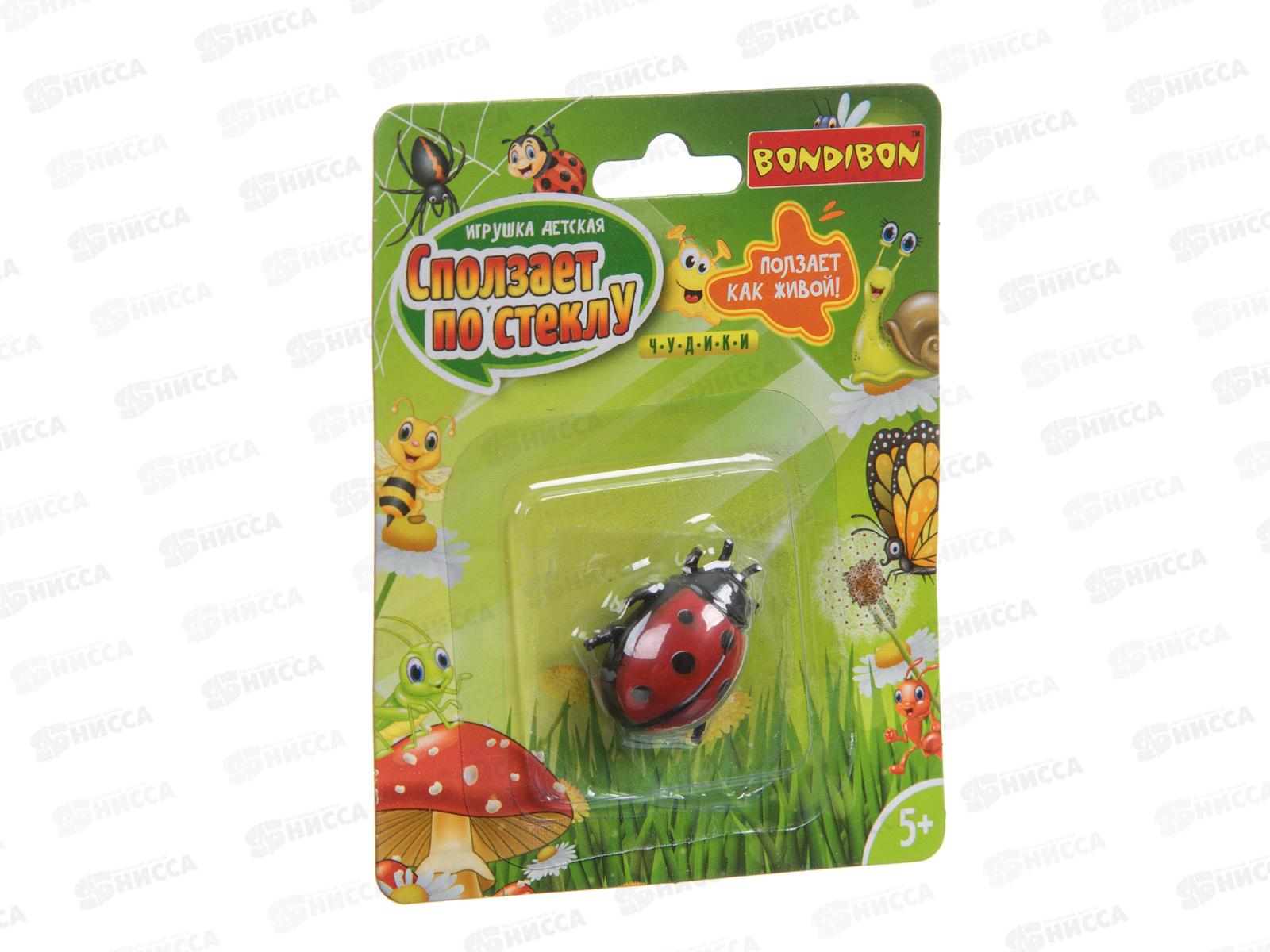 Чудики игрушка &quotБожья коровка&quot сползает по стеклу ВВ4269