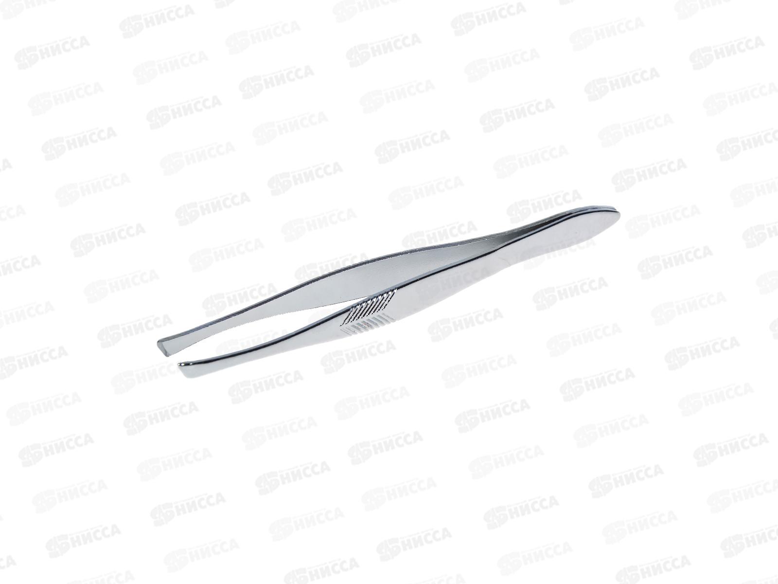 Trendy Щипчики для бровей серебро 90мм Т-803AS