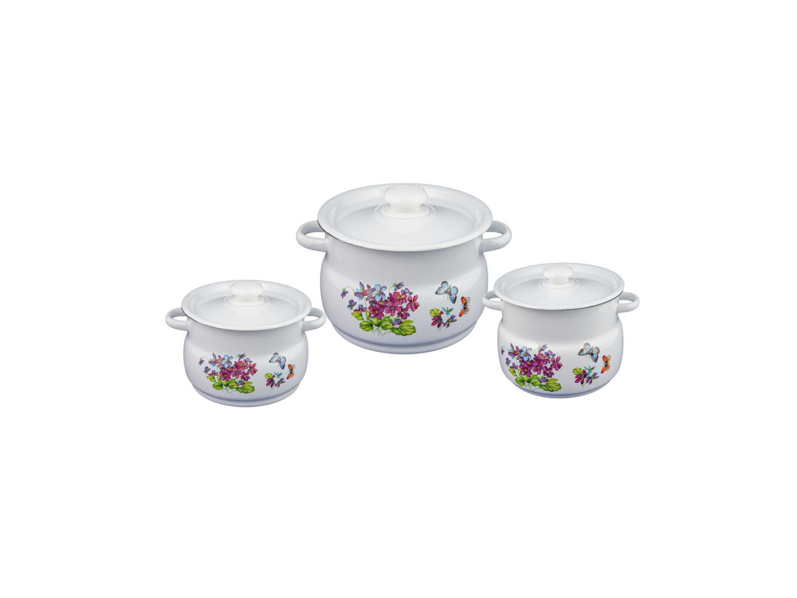 Набор №11 Белый Фиалка N11B24