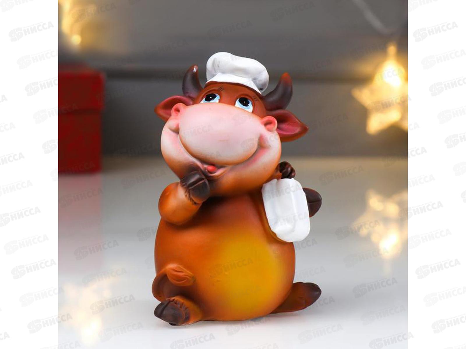 Копилка  &quotБык теленок Повар/Медик&quot 12*7,5см 4818900