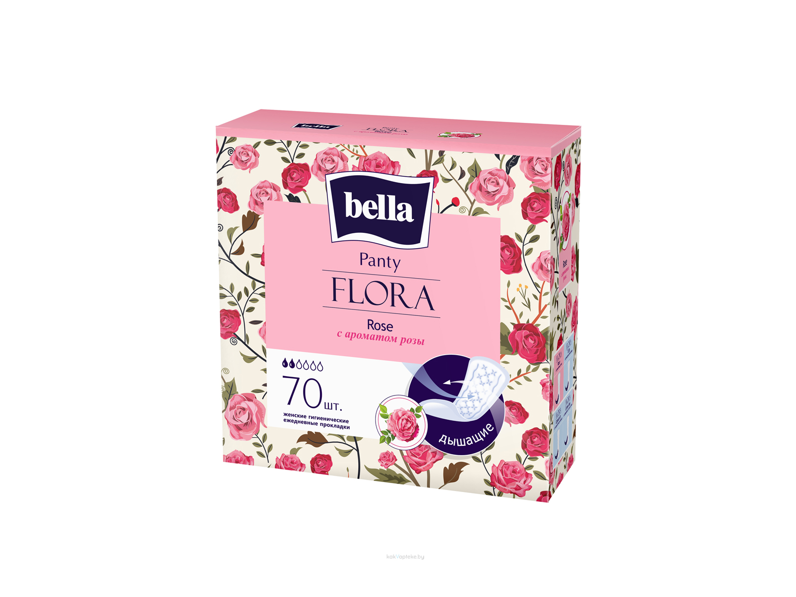 БЕЛЛА FLORA Rose 70шт 70-005 *12