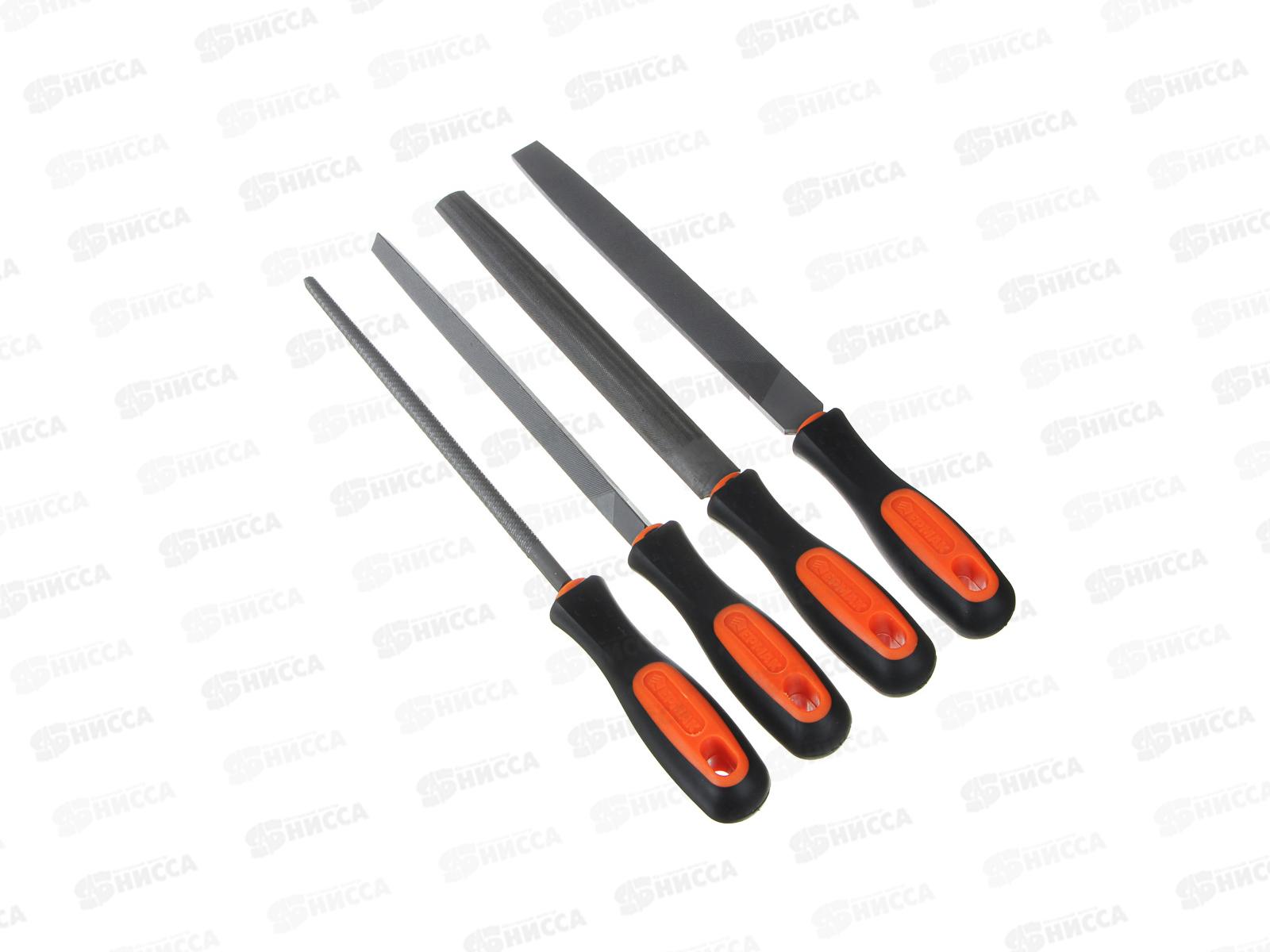 Набор напильников ЕРМАК 4шт пластик 645-208 г