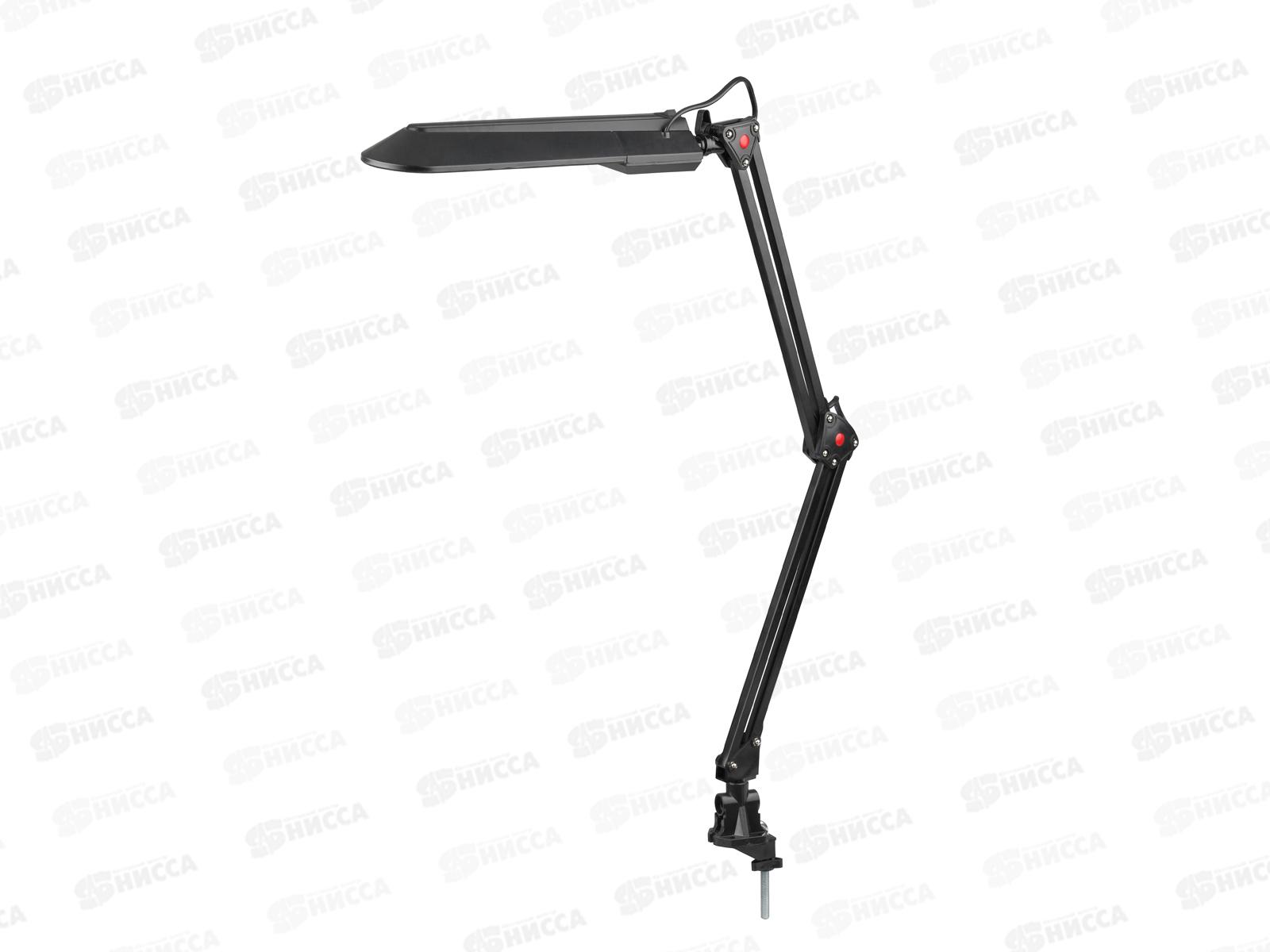 Лампа настольная ЭРА струбцина, NL-201-G23-11W-ВК черный *24