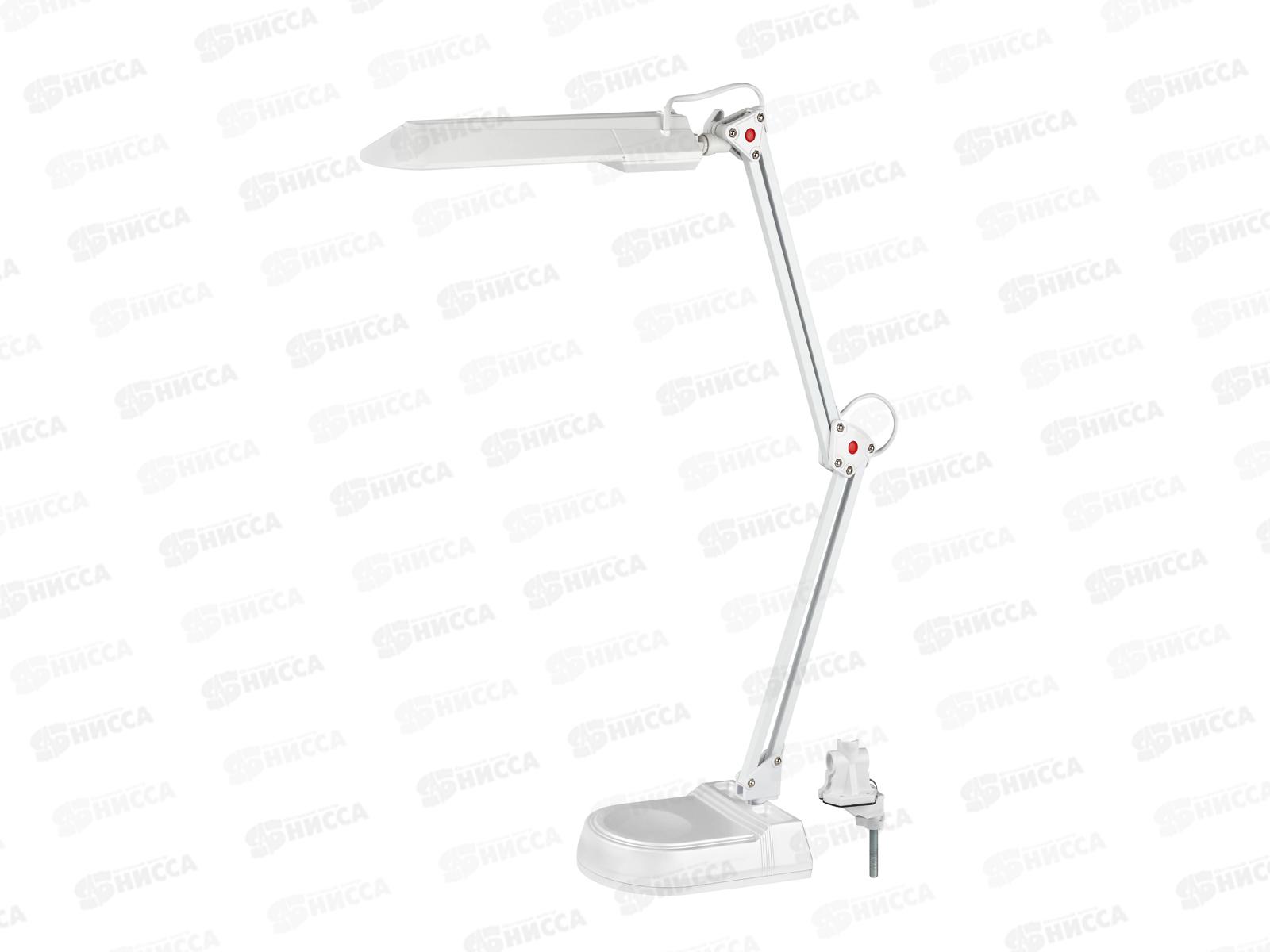 Лампа настольная ЭРА струбцина, NL-201-G23-11W-W белый *24