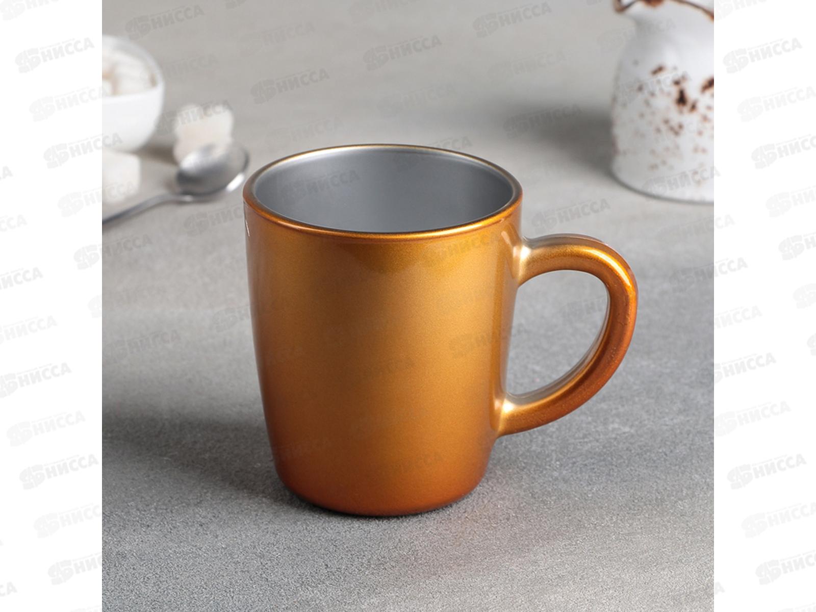 Кружка 340мл Металлик оранж 55531SLBD44  *12