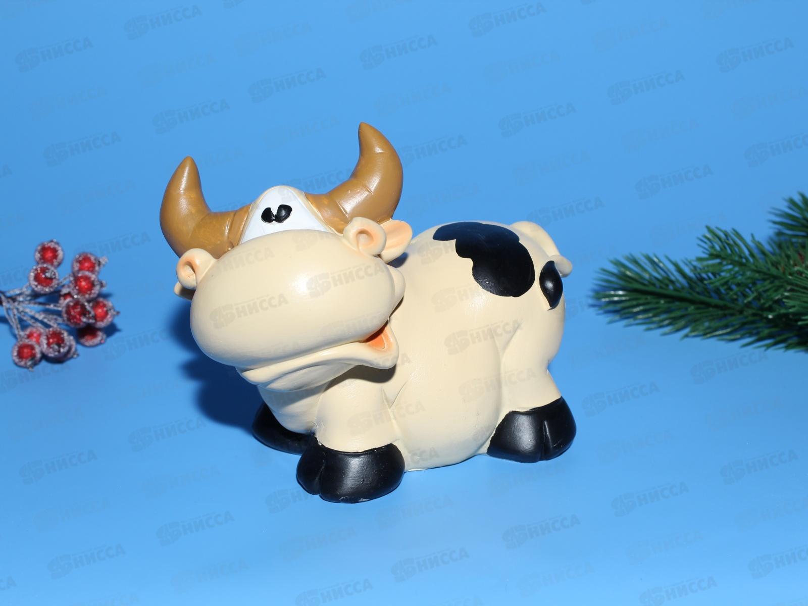 Копилка  &quotКорова веселая&quot 11х15х10см, KS55A192003   АТМ