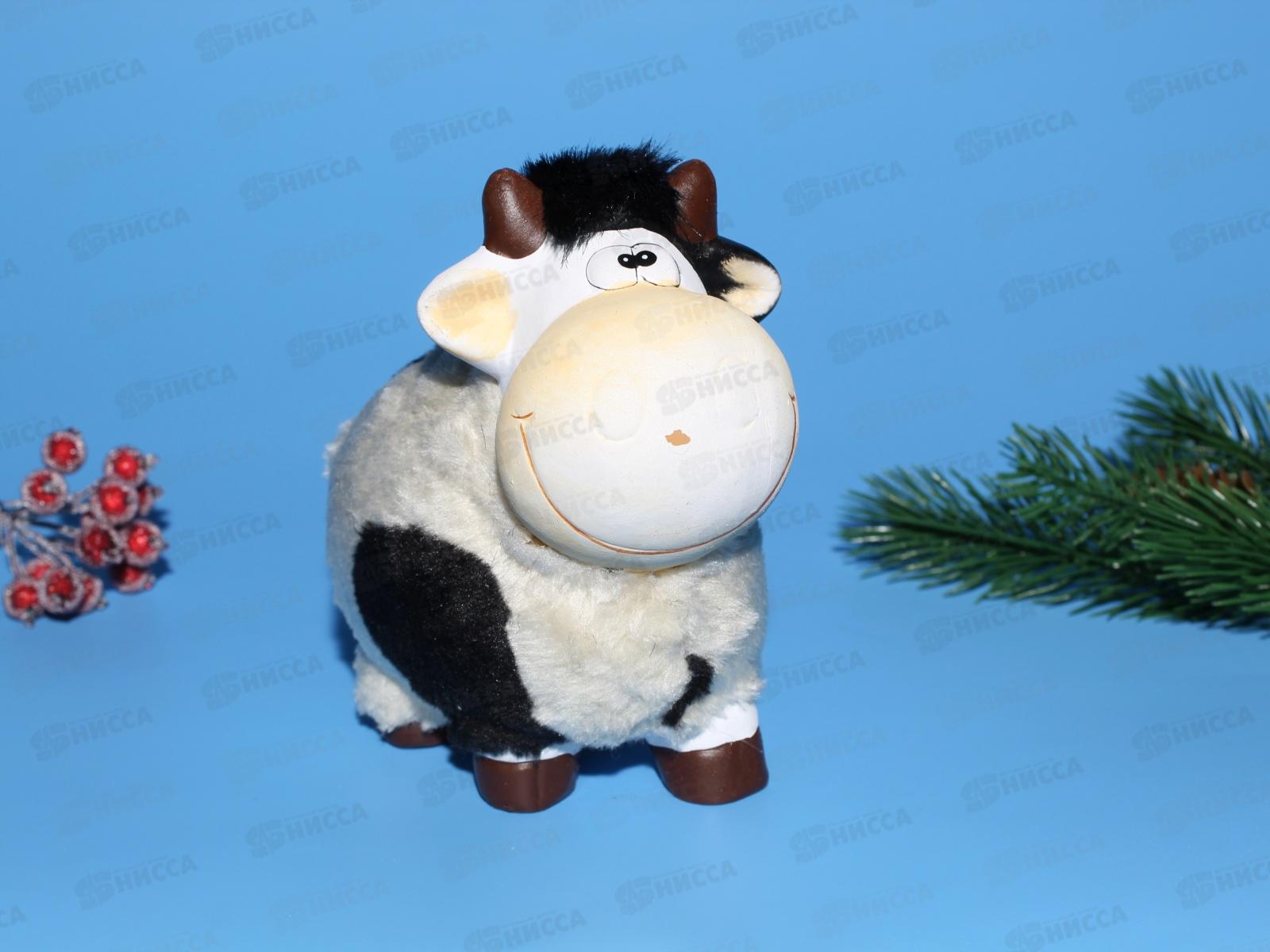 Копилка  &quotКорова милая&quot 14х14,5х9см, KS2319А040   АТМ