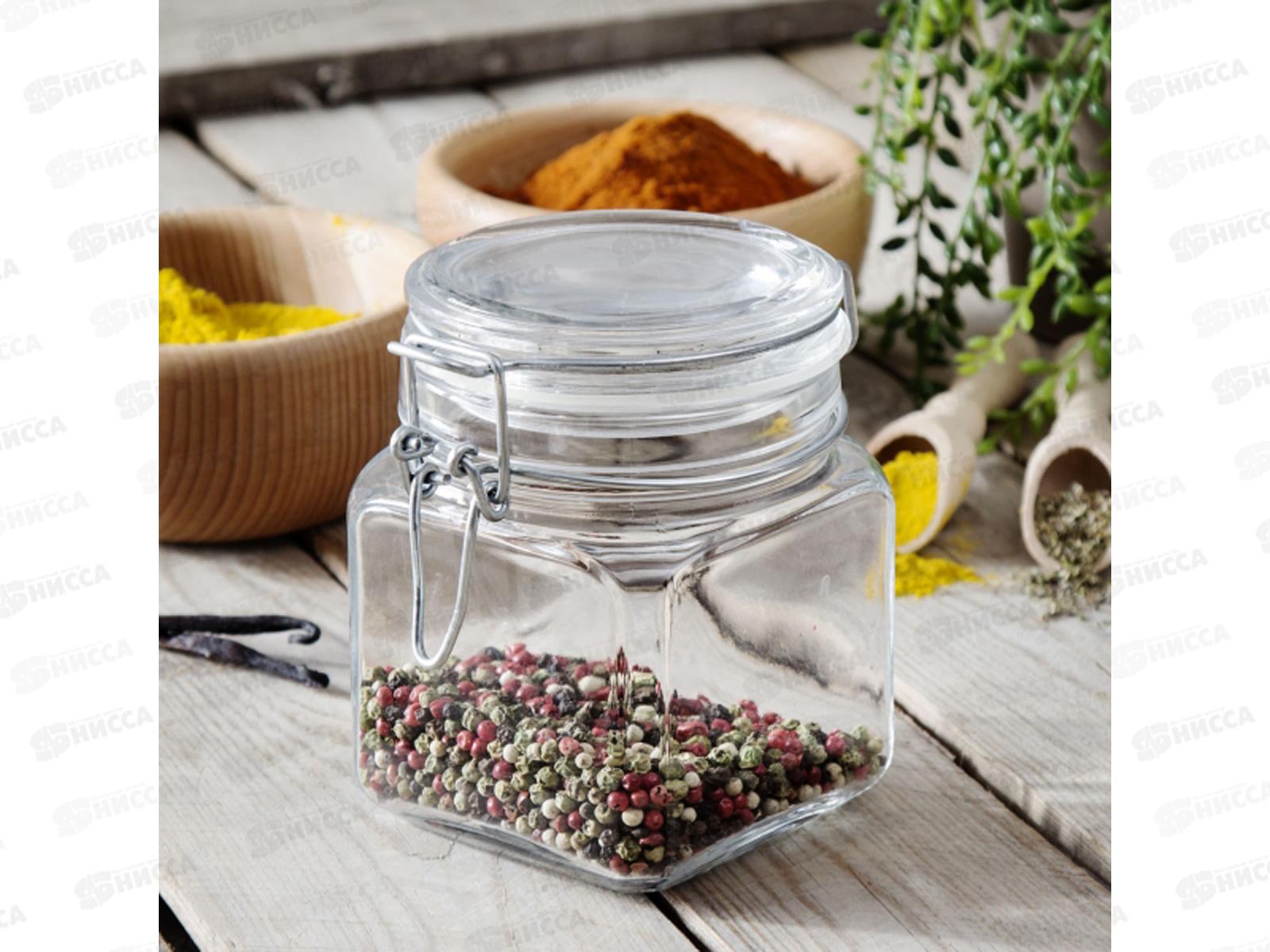 Банка для сыпучих продуктов KREMLIN 740мл  с крышкой 97624 *6