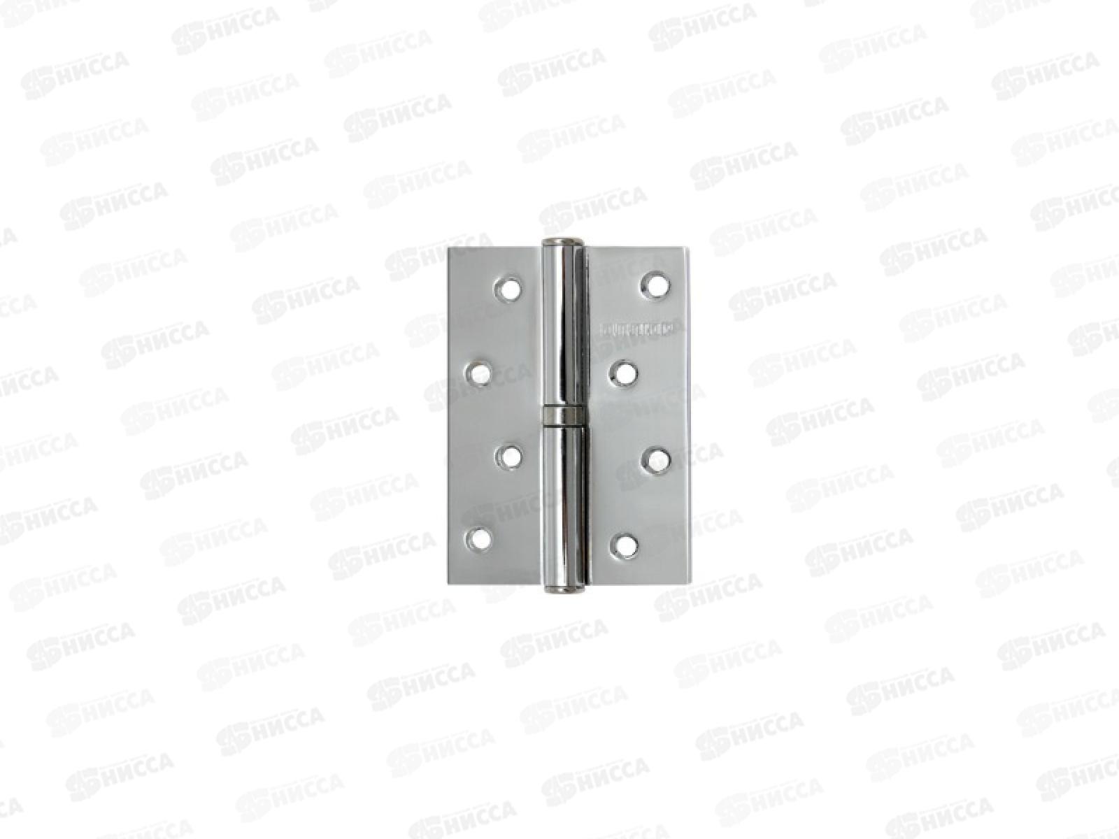 Петля дверная Аллюр 100*70 2043 L1-LH-1BB-CPхром блистер Л *25 110