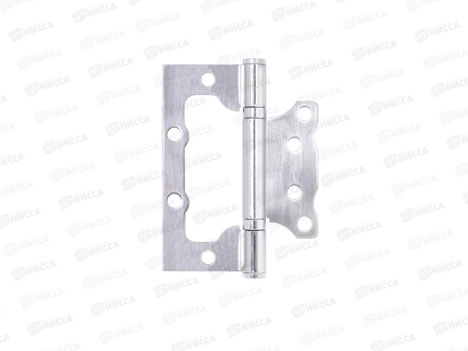 Петля накладная Стандарт 100*75*2,5мм 2BB SN матовый никель *20 846