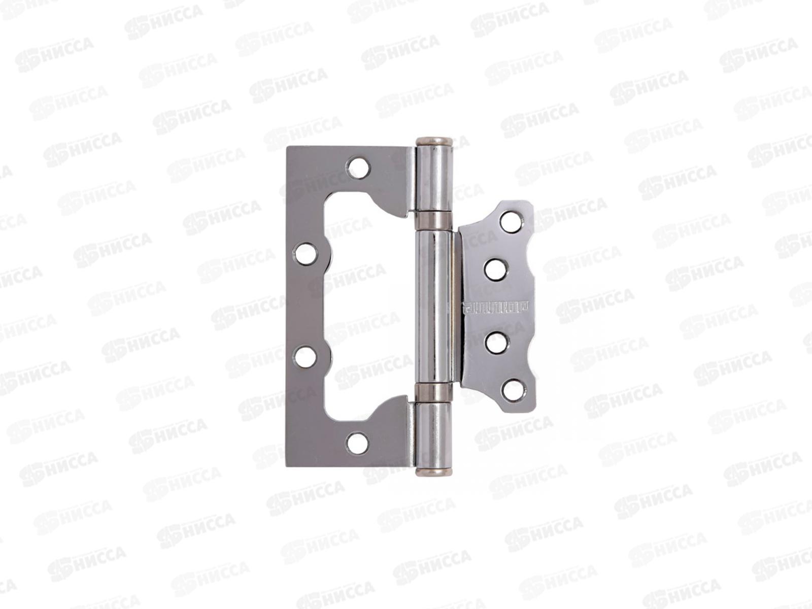 Петля накладная Стандарт 100*63*2мм 2BB CP хром *20 873