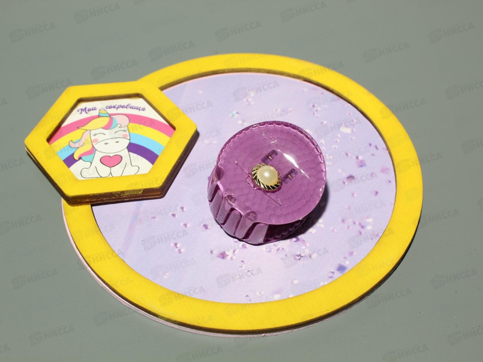 Краб для волос пластмассовый 3724-341  *12  Б