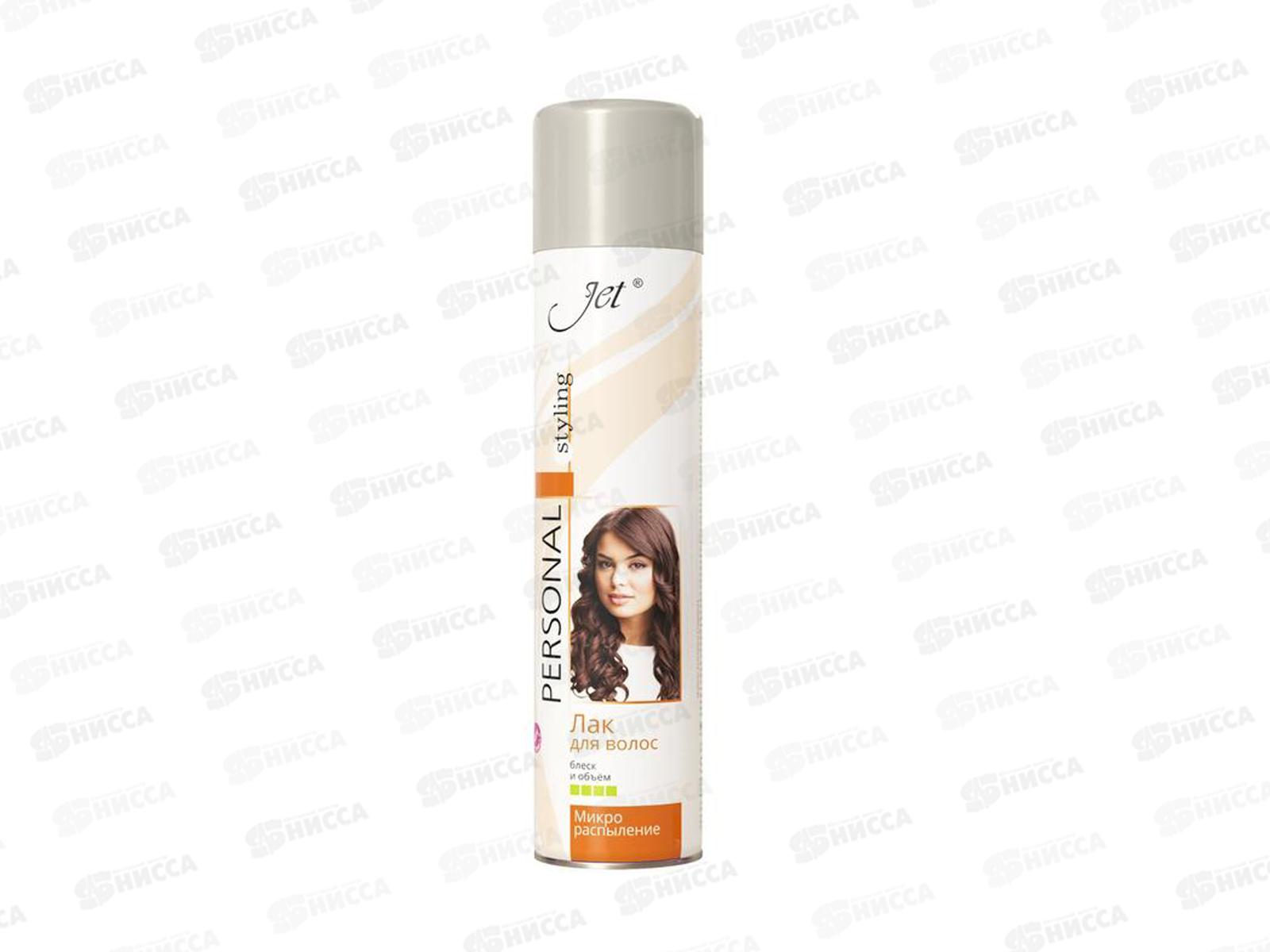 Джет лак для волос 300мл Блеск и объем *12