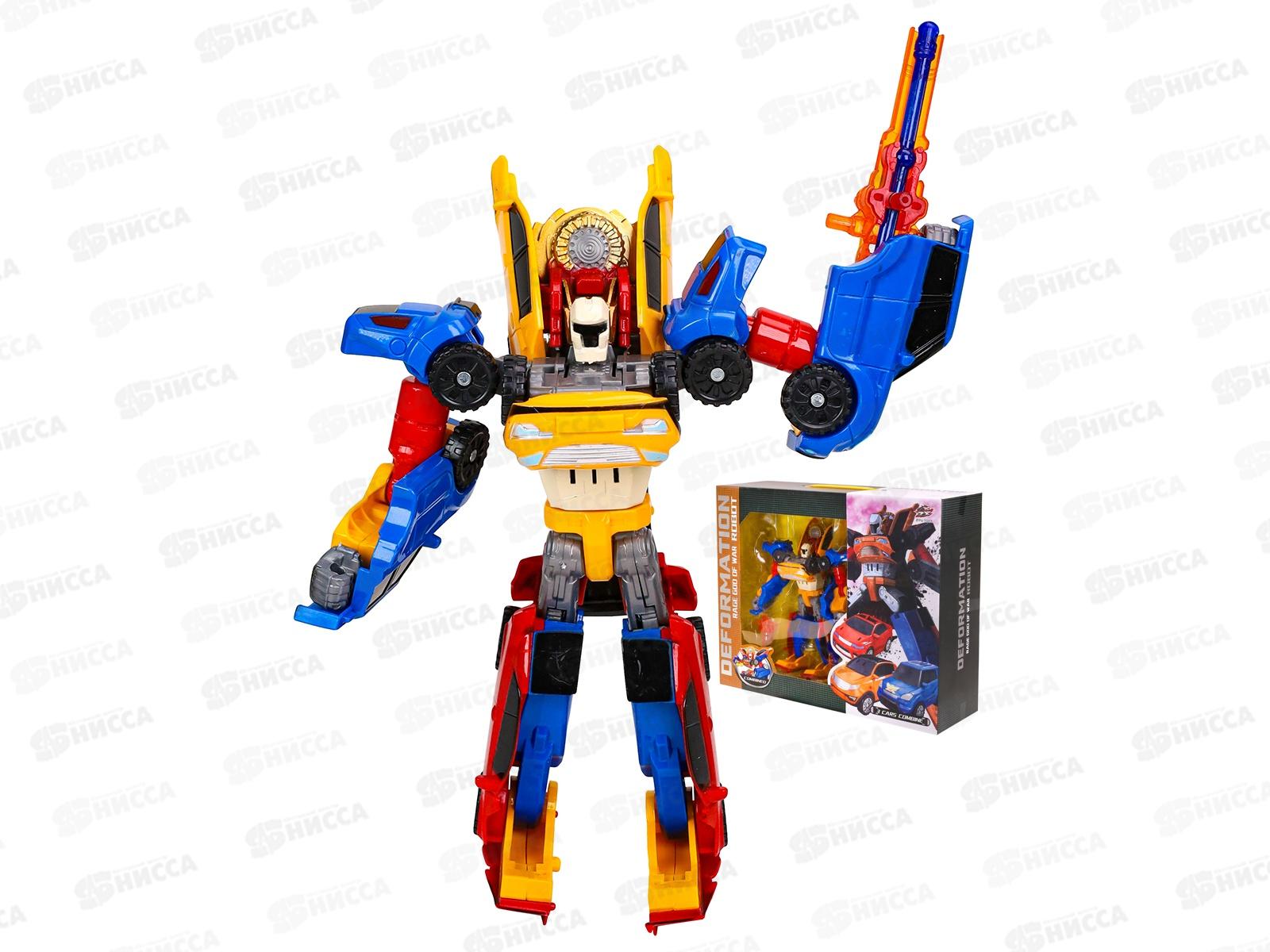 Робот-трансформер &quotДеформатор-2&quot 20см, 1827688 коробка  *24
