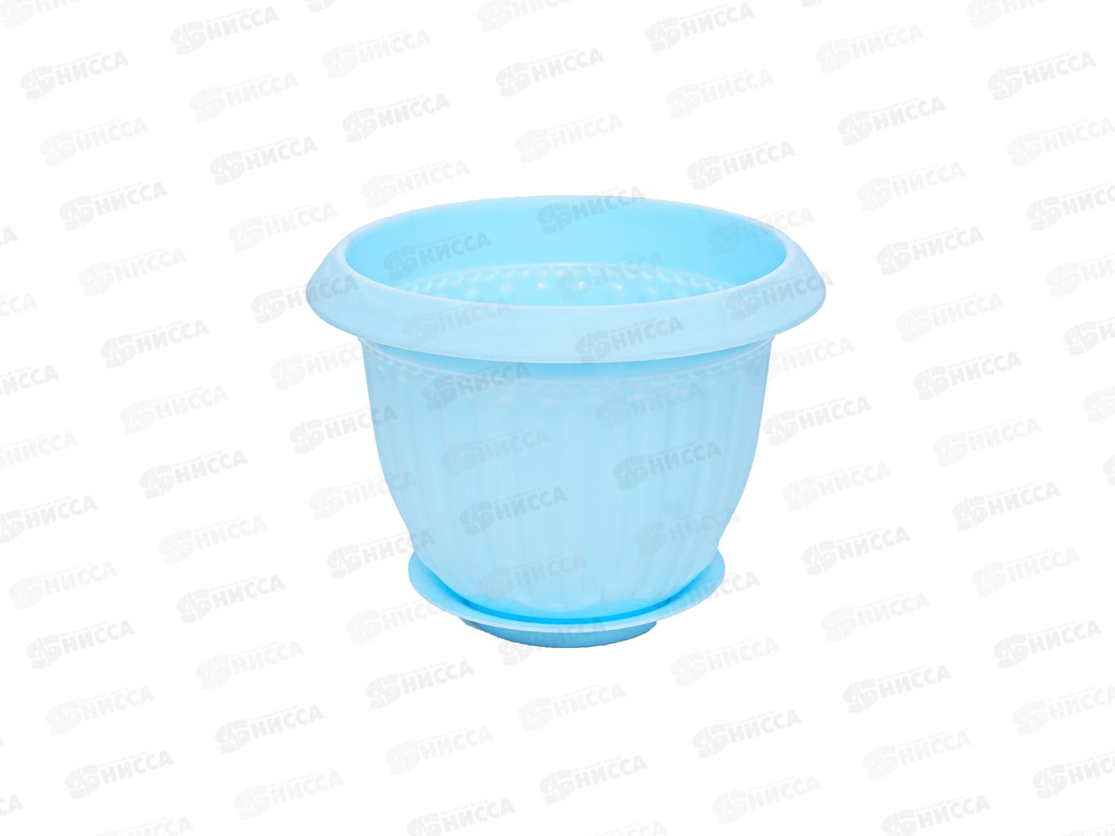 Кашпо Байкал 4л голубой Ангарск *10