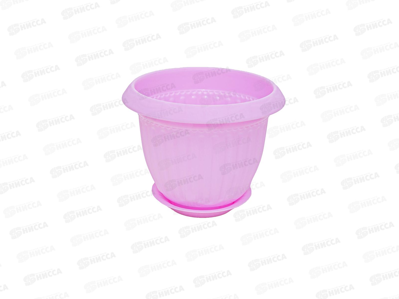 Кашпо Байкал 6л розовый Ангарск *8