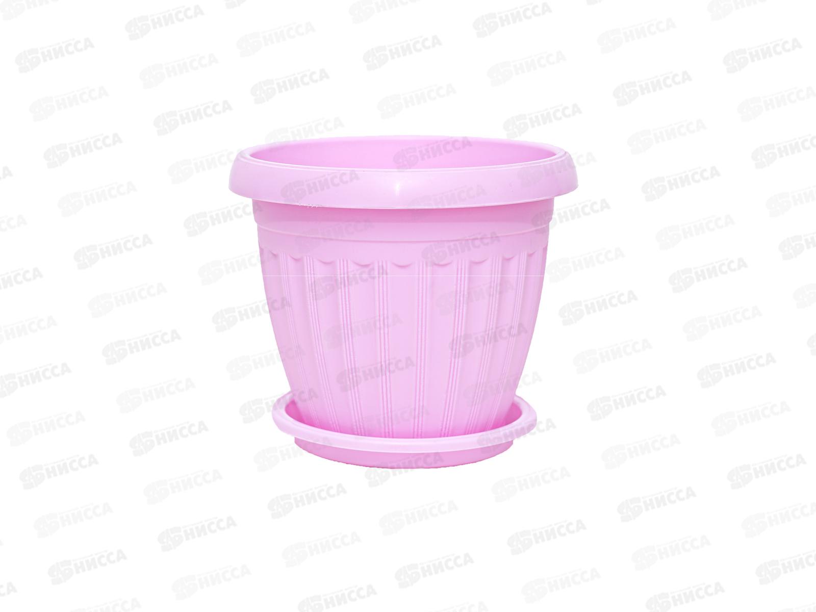 Кашпо Баргузин 4,5л розовый Ангарск *10