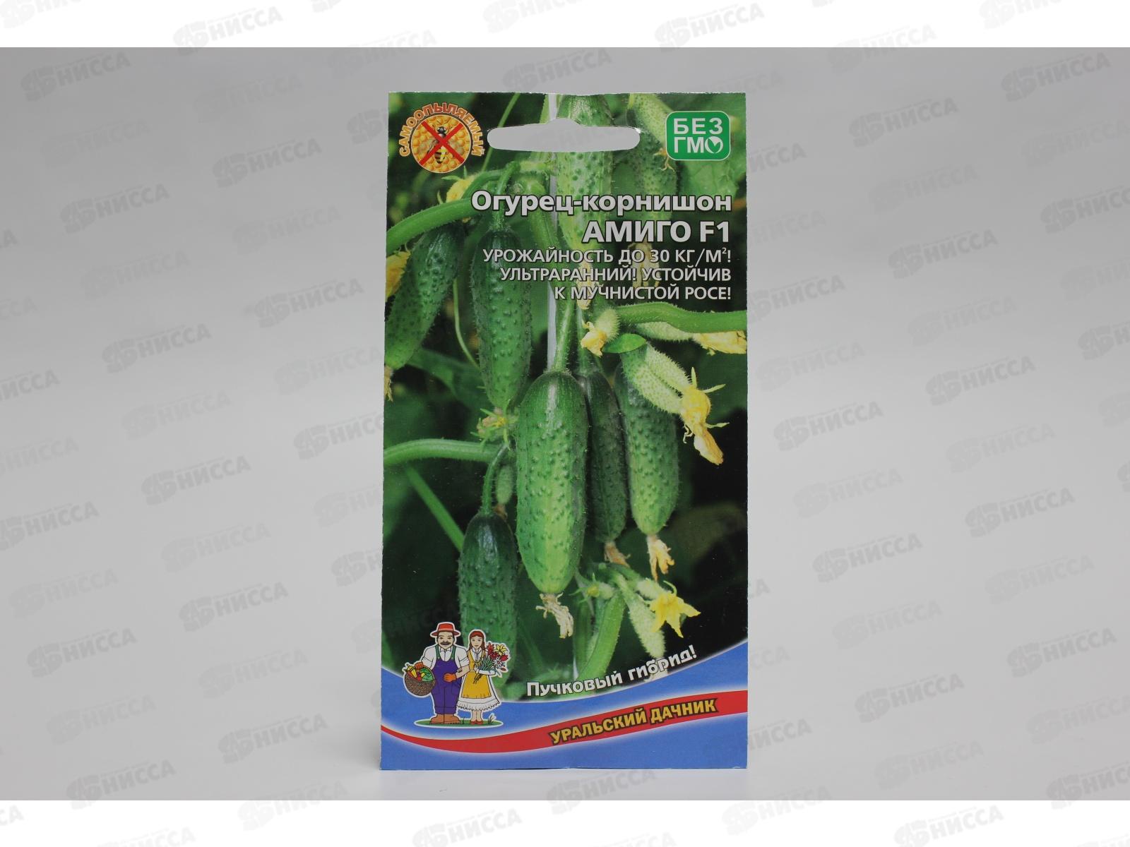 Огурец Амиго F1 корнишон Евро *10 УрД +