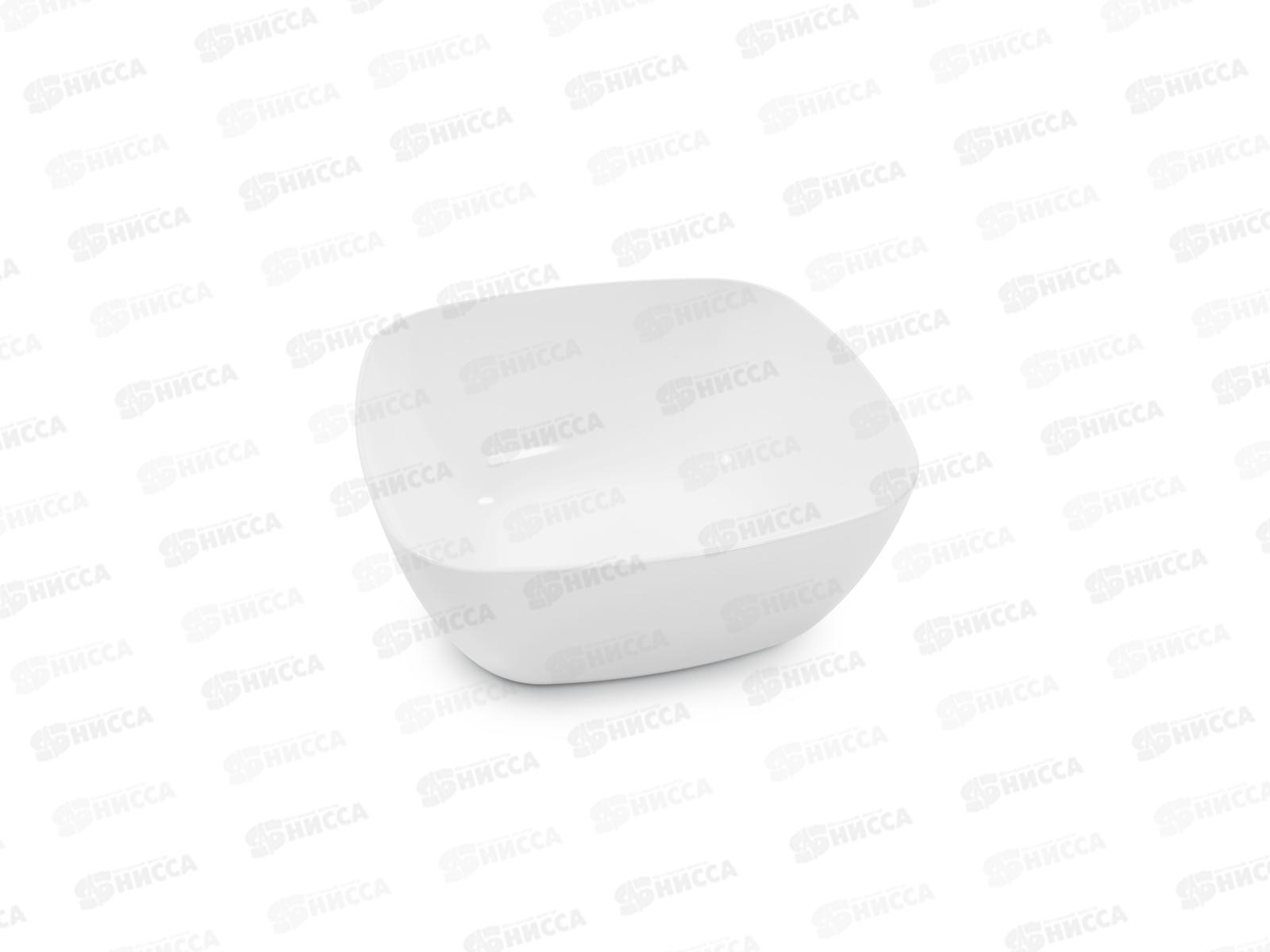 Тарелка &quotКвадро&quot глубокая (белый) *25 М8040