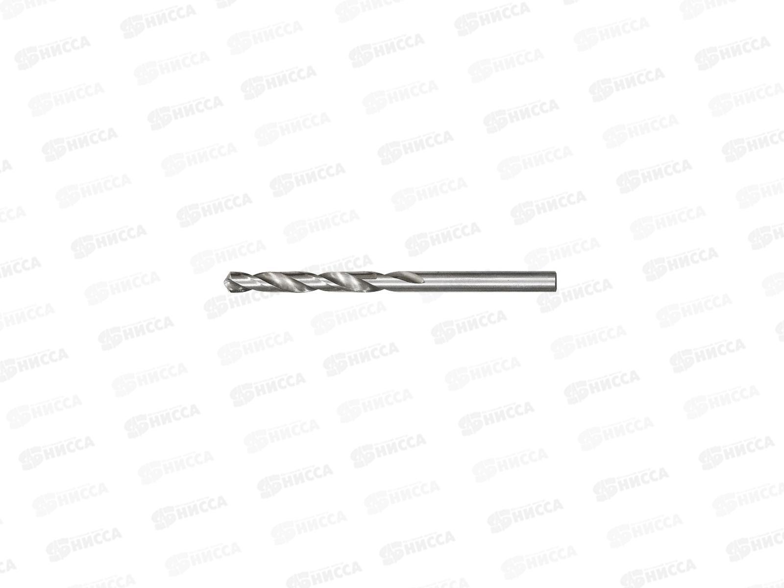 Сверло по металлу,  8 мм, полированное, HSS, класс точечной сварки В, 118град., цилиндр. хв., блистер 1 шт, &quotРубин&quot TDM, 0108