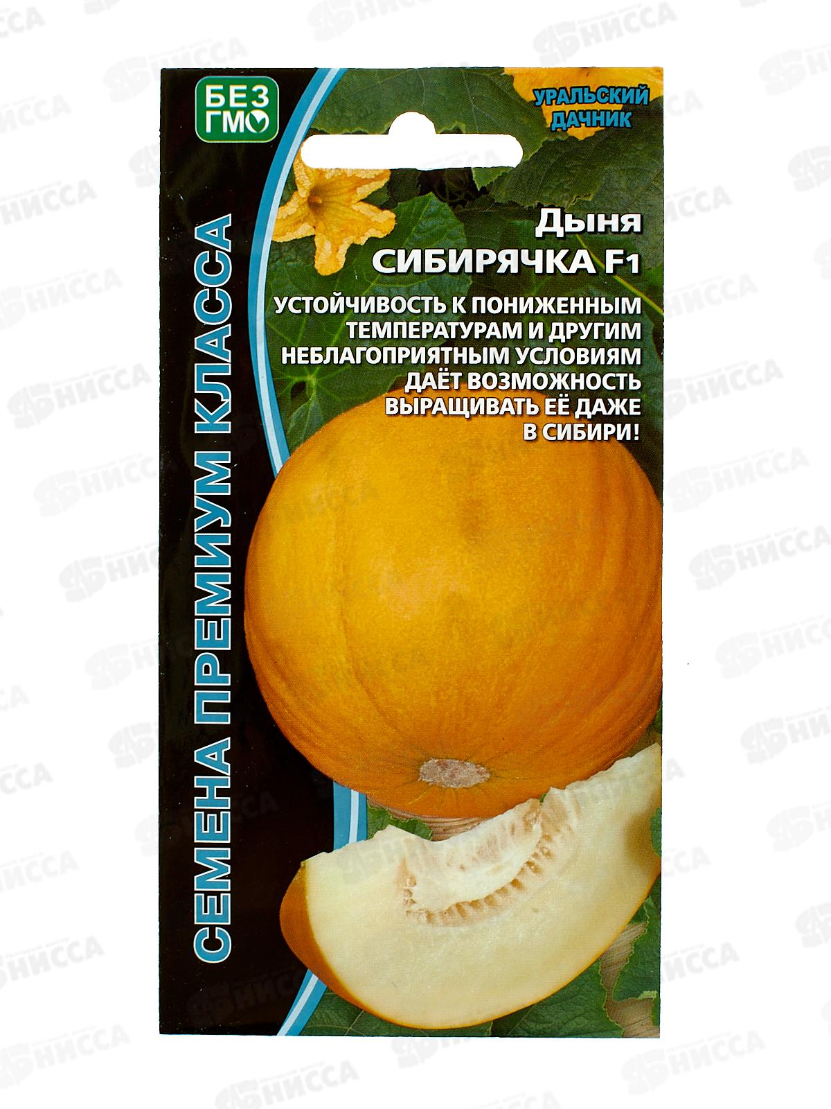 Дыня Сибирячка F1 Евро *10 УрД +
