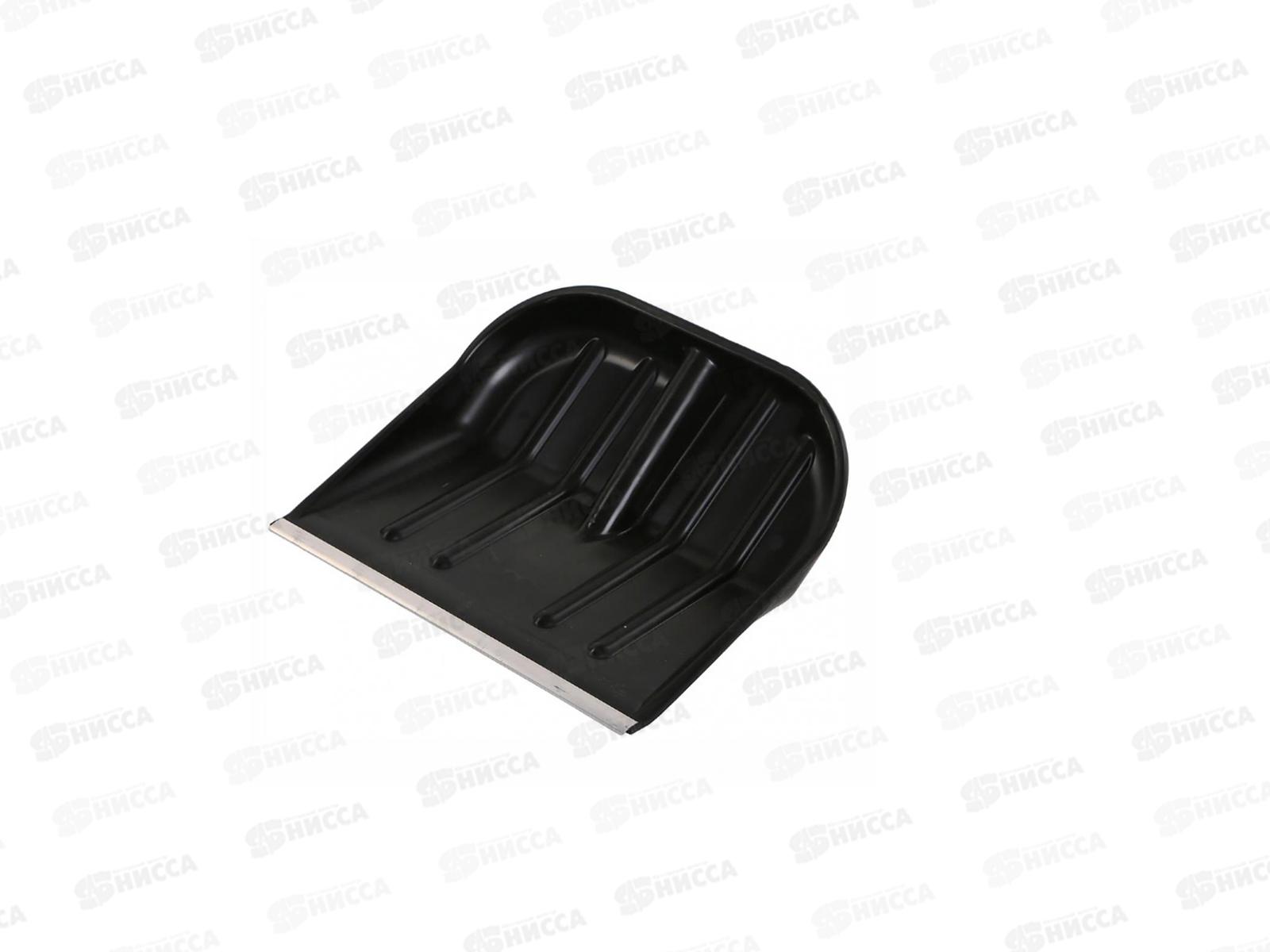 Лопата снеговая Зима №3 450*400 алюминиевая планка, без черенка, телейка-35мм  *10